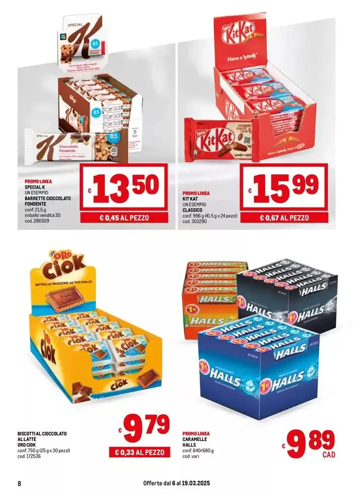 Offerte per te -Area 2 da 6 marzo a 19 marzo di 2025 - Pagina del volantino 8