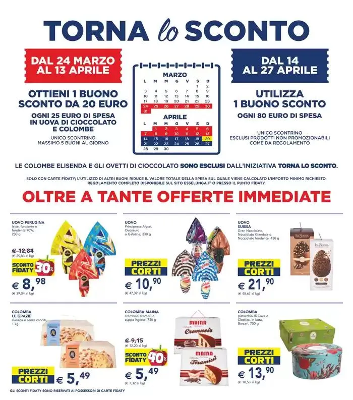 30/40/50% da 25 marzo a 13 aprile di 2025 - Pagina del volantino 2