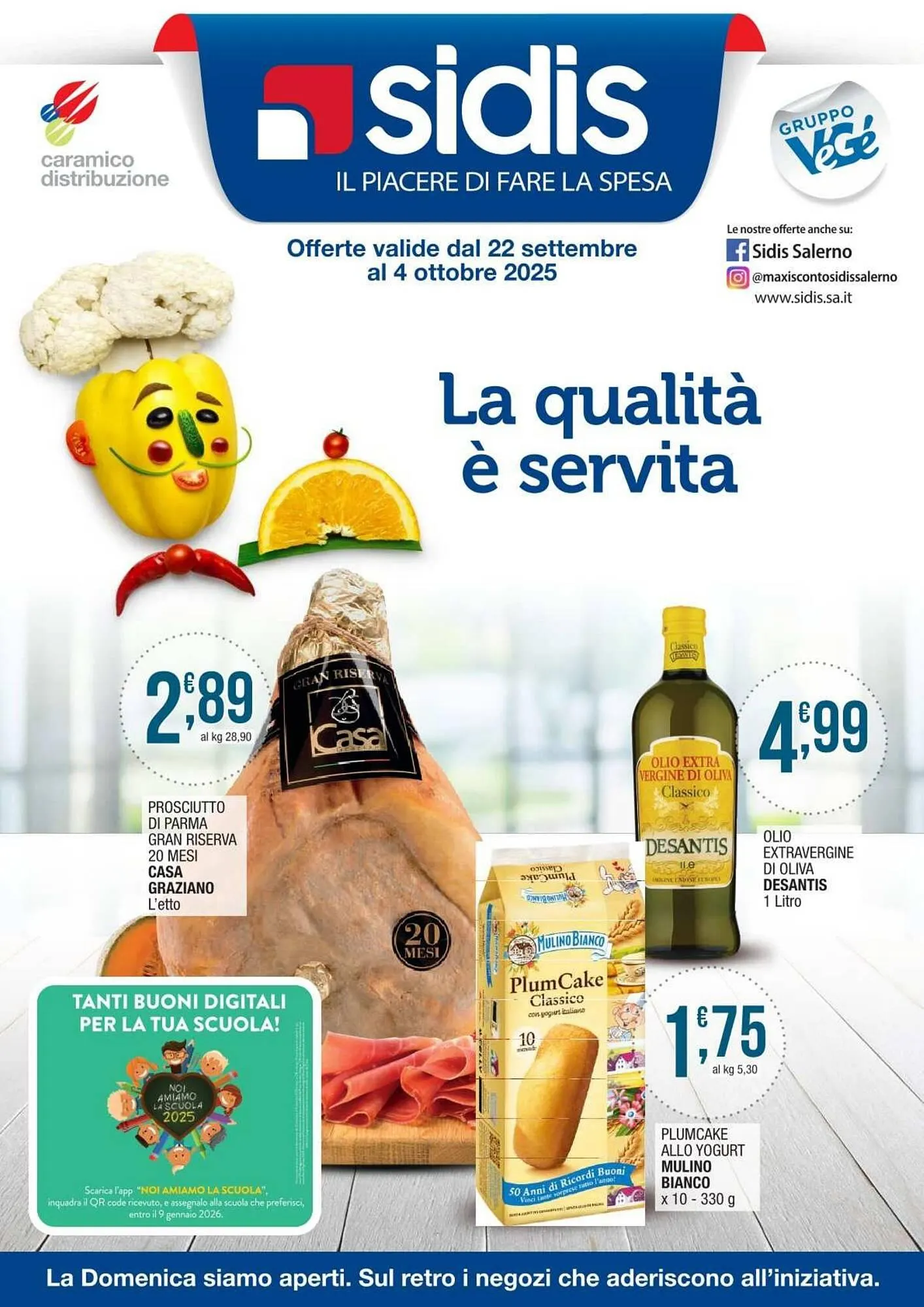 Volantino Sidis da 22 settembre a 4 ottobre di 2025 - Pagina del volantino 1