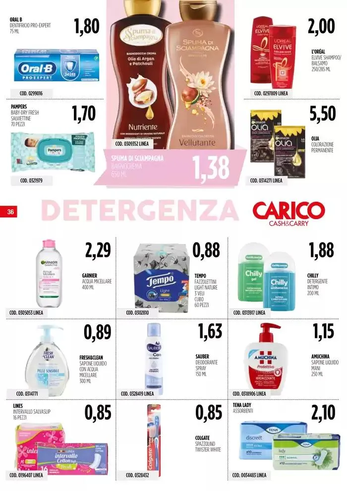 Carico Cash & Carry - Anniversario da 26 settembre a 9 ottobre di 2024 - Pagina del volantino 36