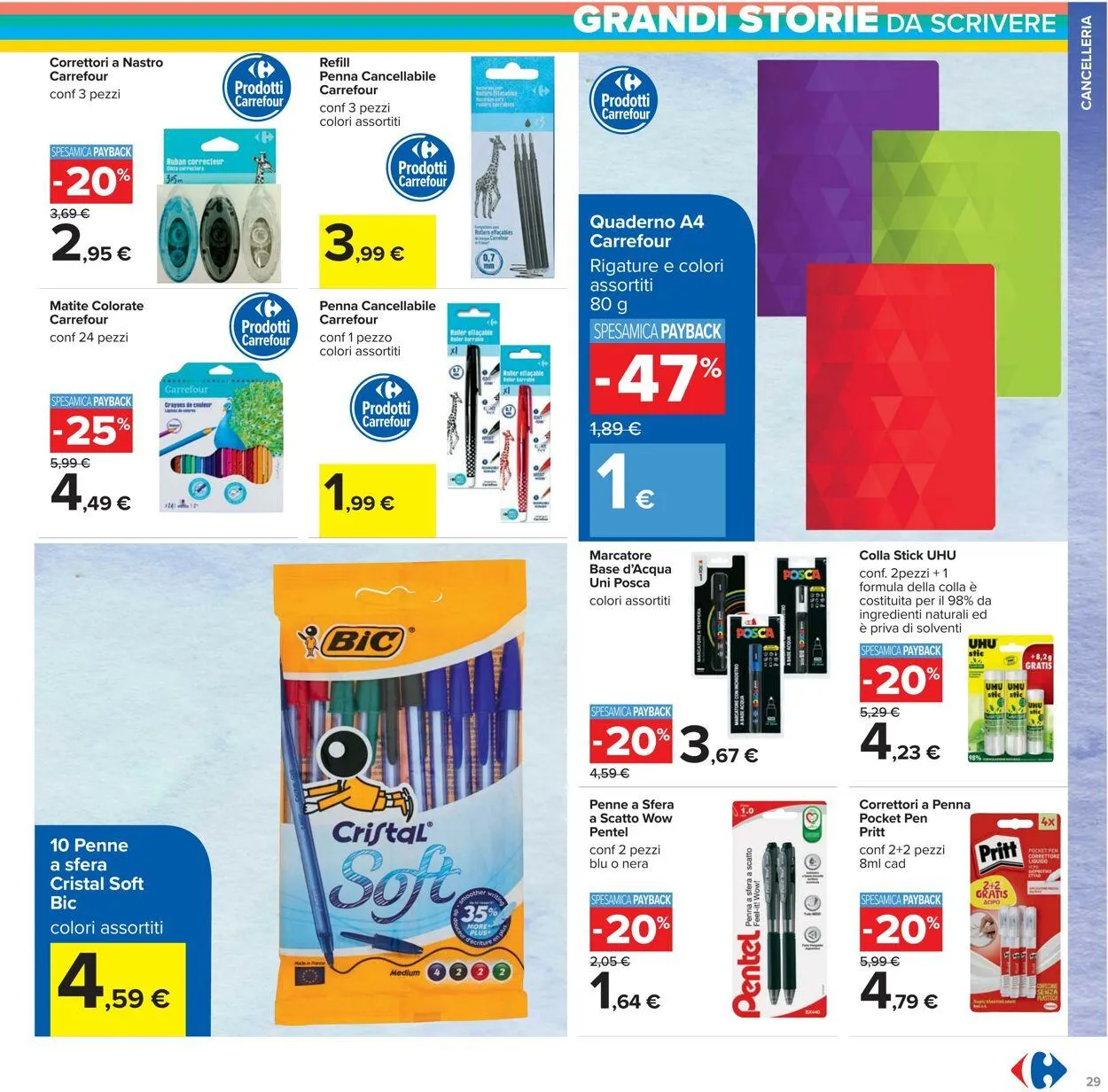 Carrefour Volantino attuale da 7 agosto a 20 agosto di 2025 - Pagina del volantino 29