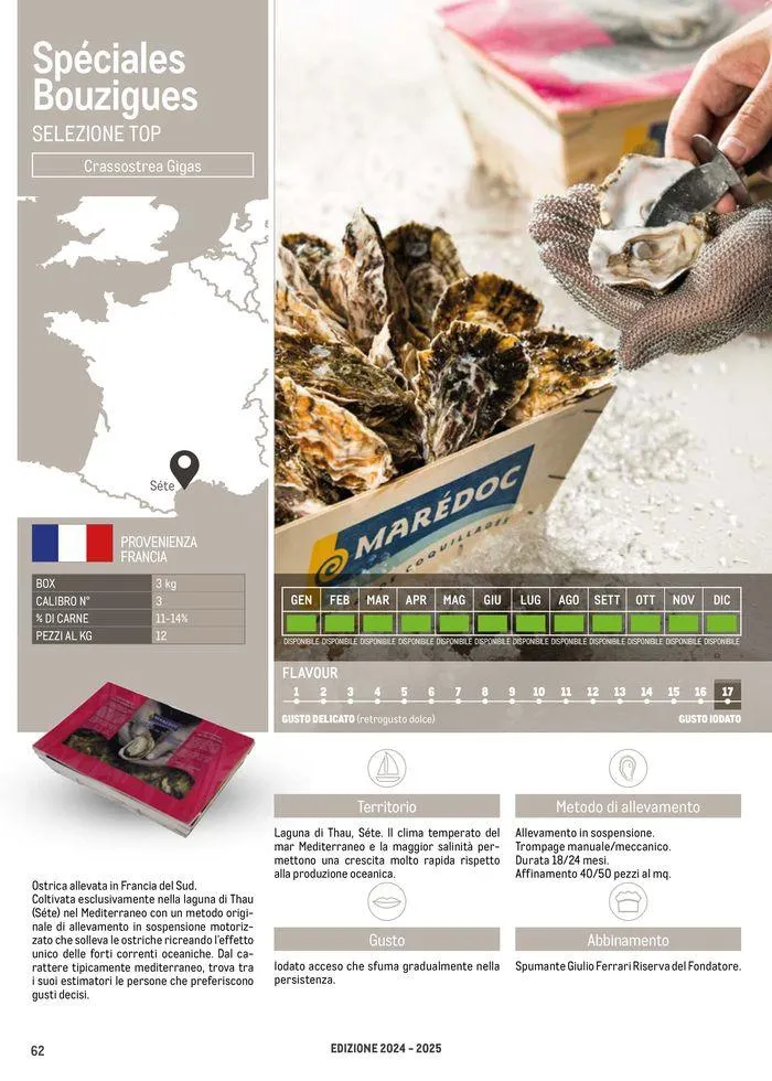 Catalogo Frutti di mare da 11 luglio a 31 luglio di 2025 - Pagina del volantino 62