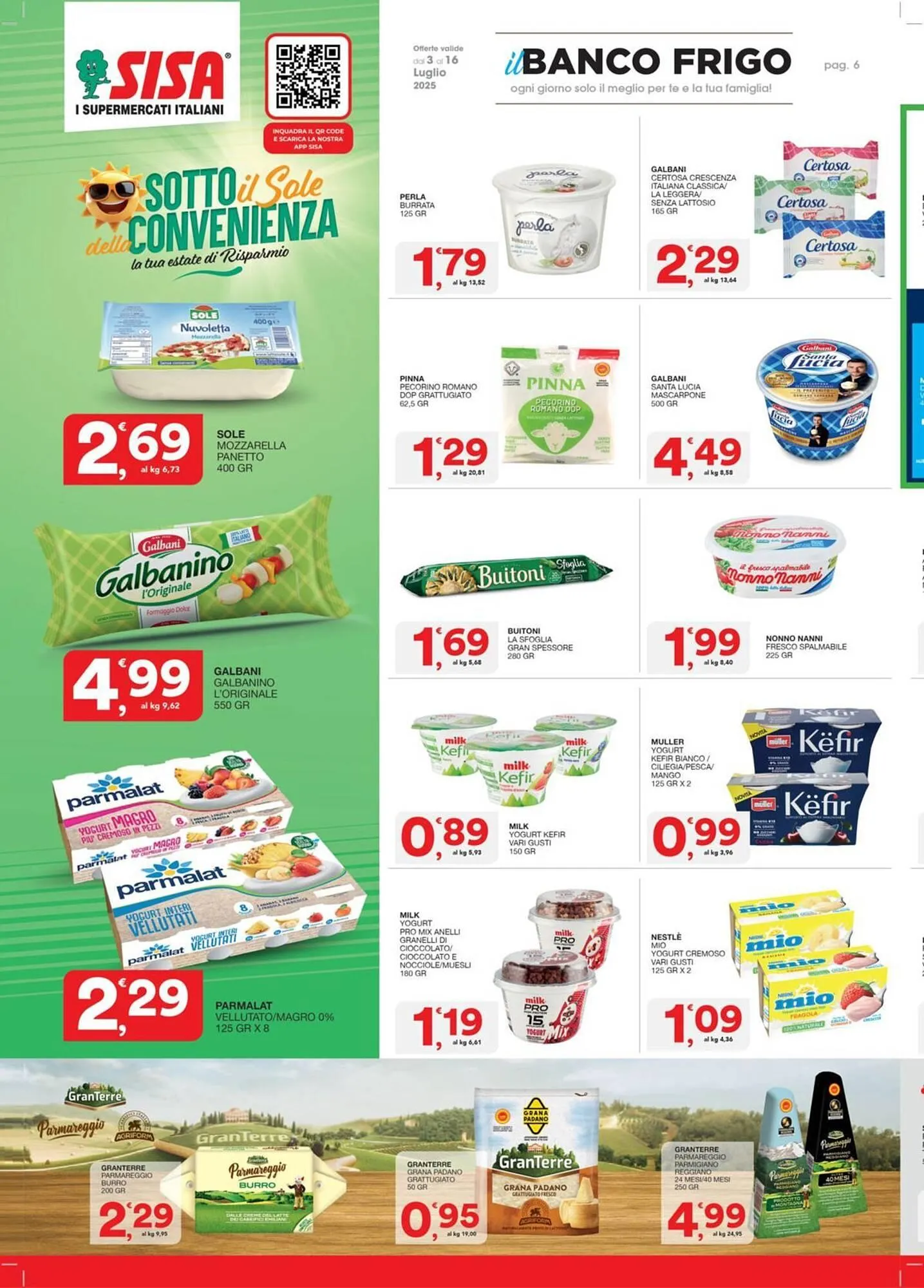 Volantino Sisa da 3 luglio a 16 luglio di 2025 - Pagina del volantino 6