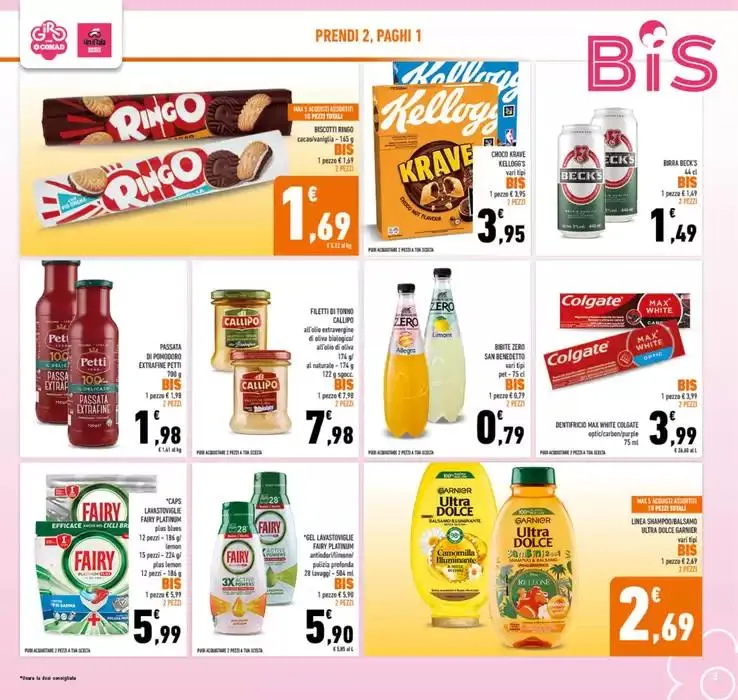 BIS Prendi 2, Paghi 1 da 7 maggio a 18 maggio di 2025 - Pagina del volantino 3