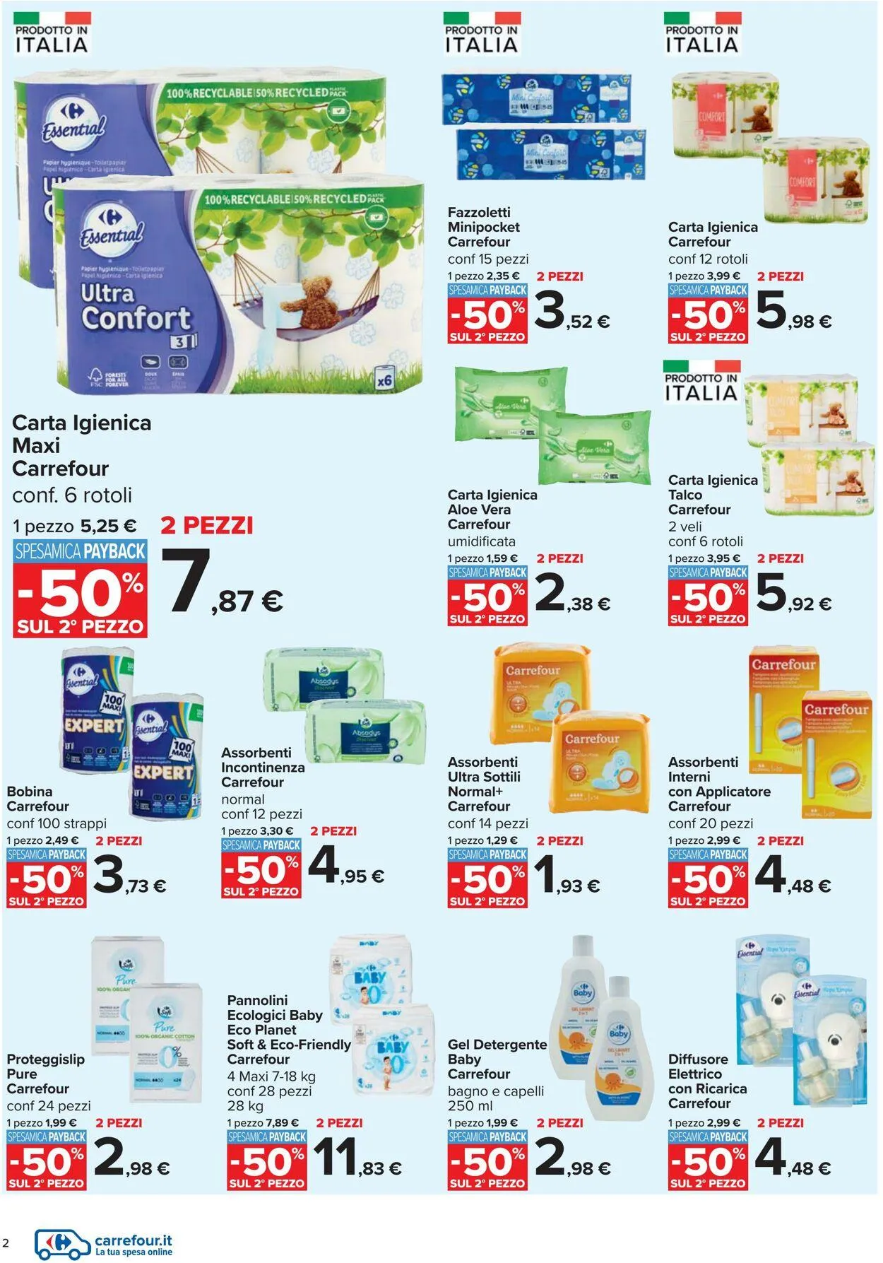 Carrefour Volantino attuale da 14 luglio a 6 agosto di 2025 - Pagina del volantino 2