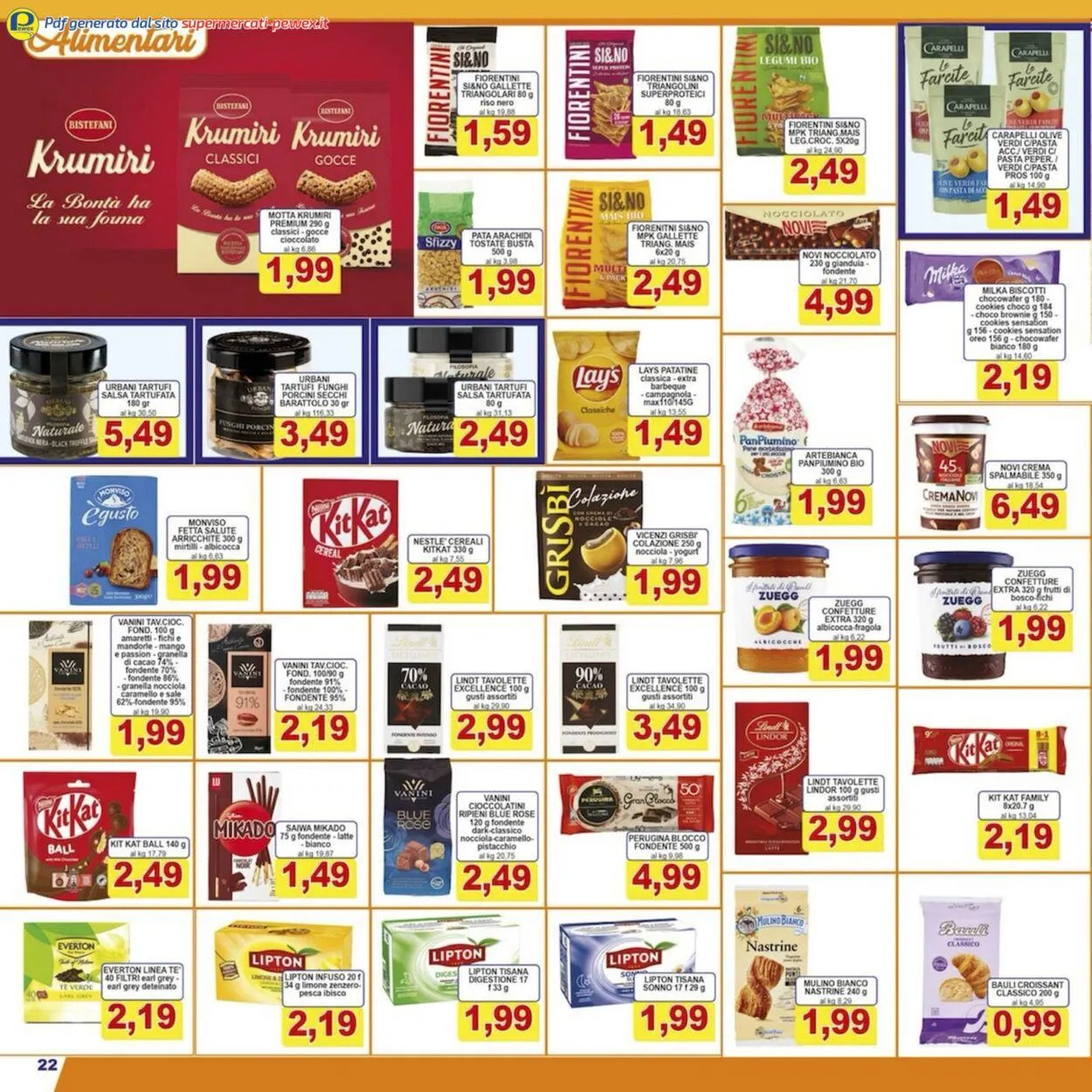 Pewex Volantino attuale da 29 dicembre a 12 gennaio di 2026 - Pagina del volantino 22