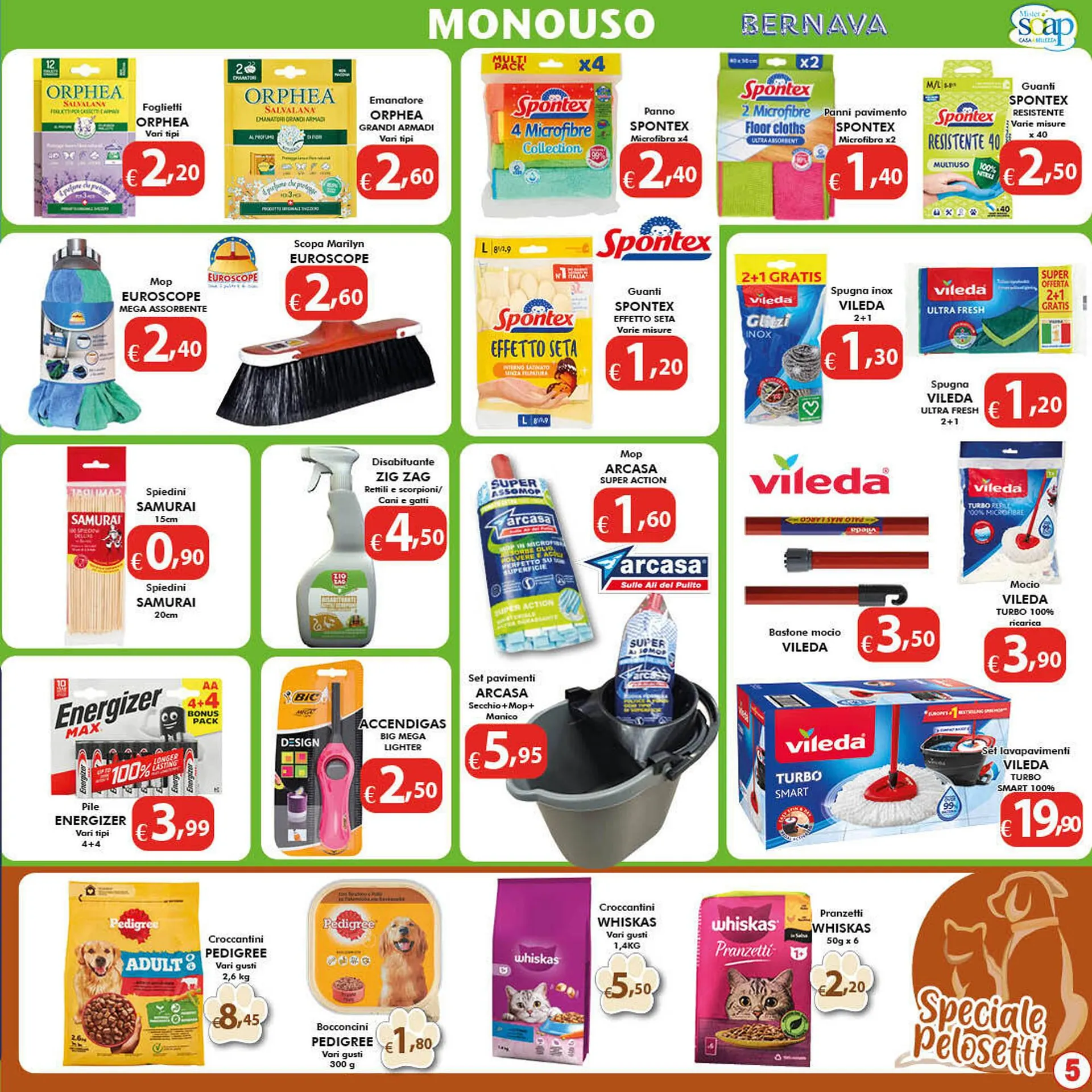Volantino Bernava da 5 aprile a 25 aprile di 2025 - Pagina del volantino 5
