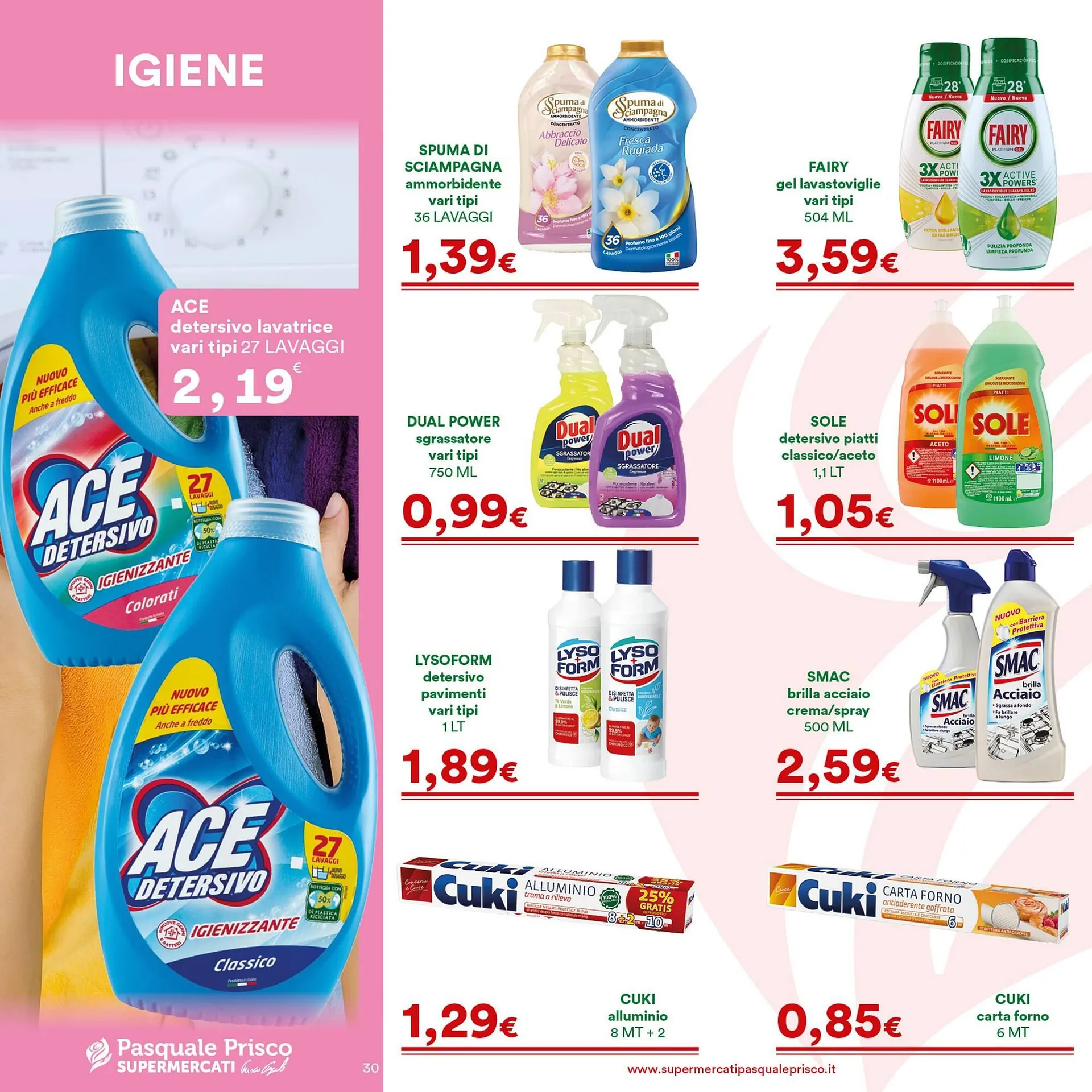 Volantino Supermercati Pasquale Prisco da 15 dicembre a 28 dicembre di 2025 - Pagina del volantino 30