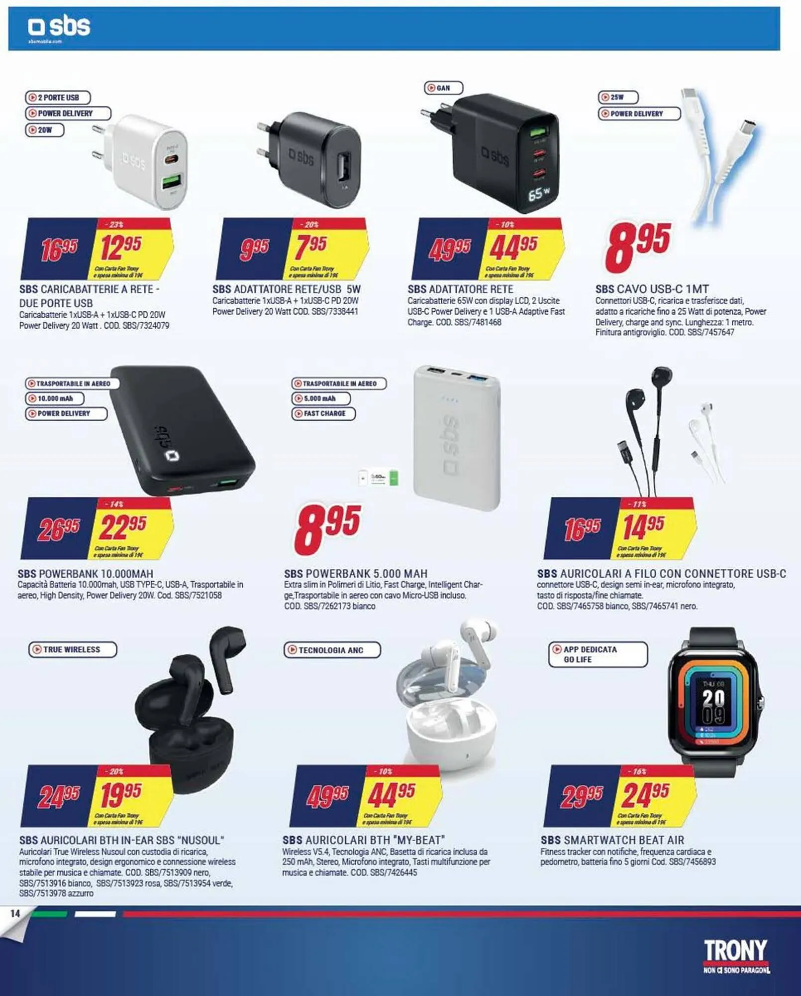 Volantino Trony da 27 dicembre a 14 gennaio di 2026 - Pagina del volantino 14