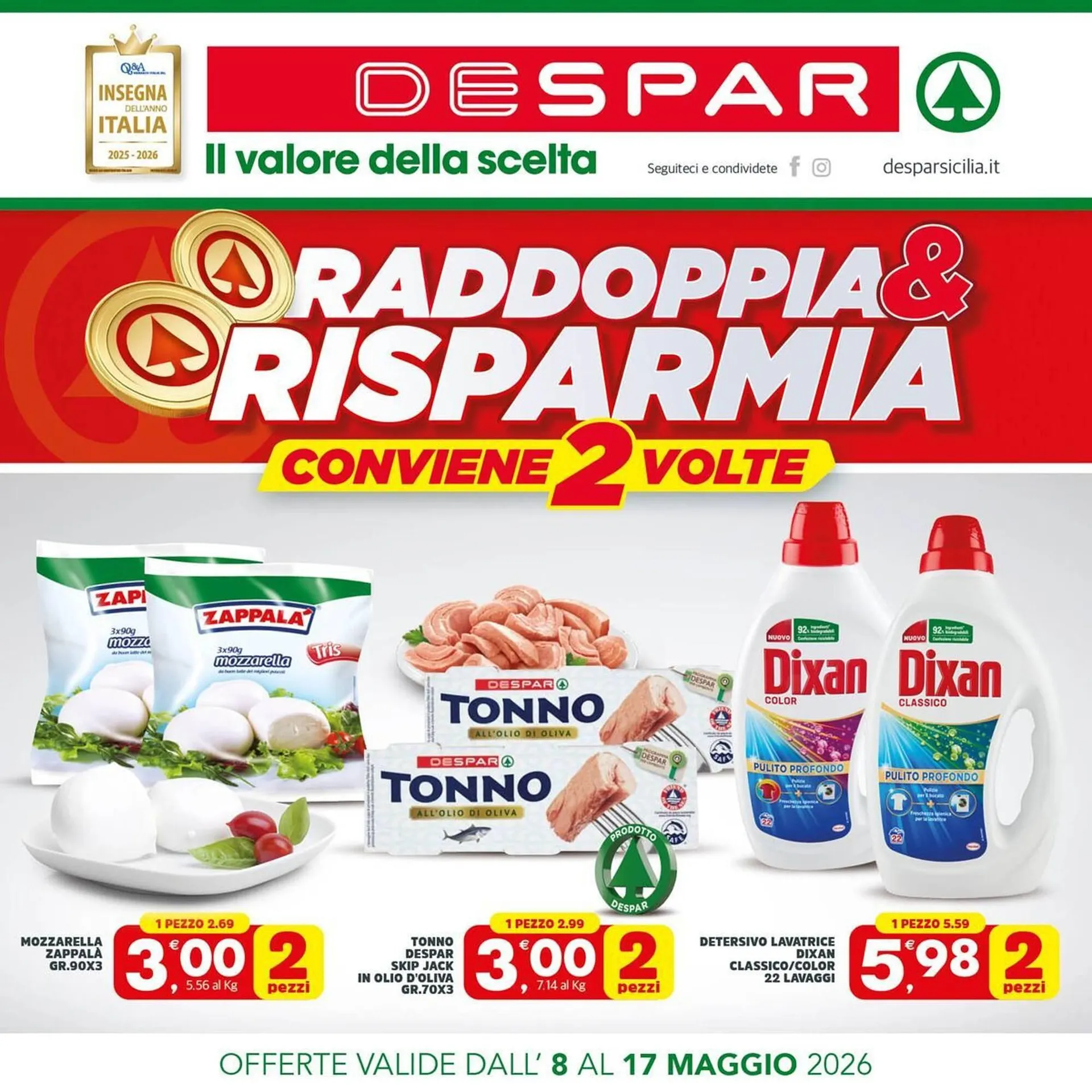 Volantino Despar da 8 maggio a 17 maggio di 2026 - Pagina del volantino 1