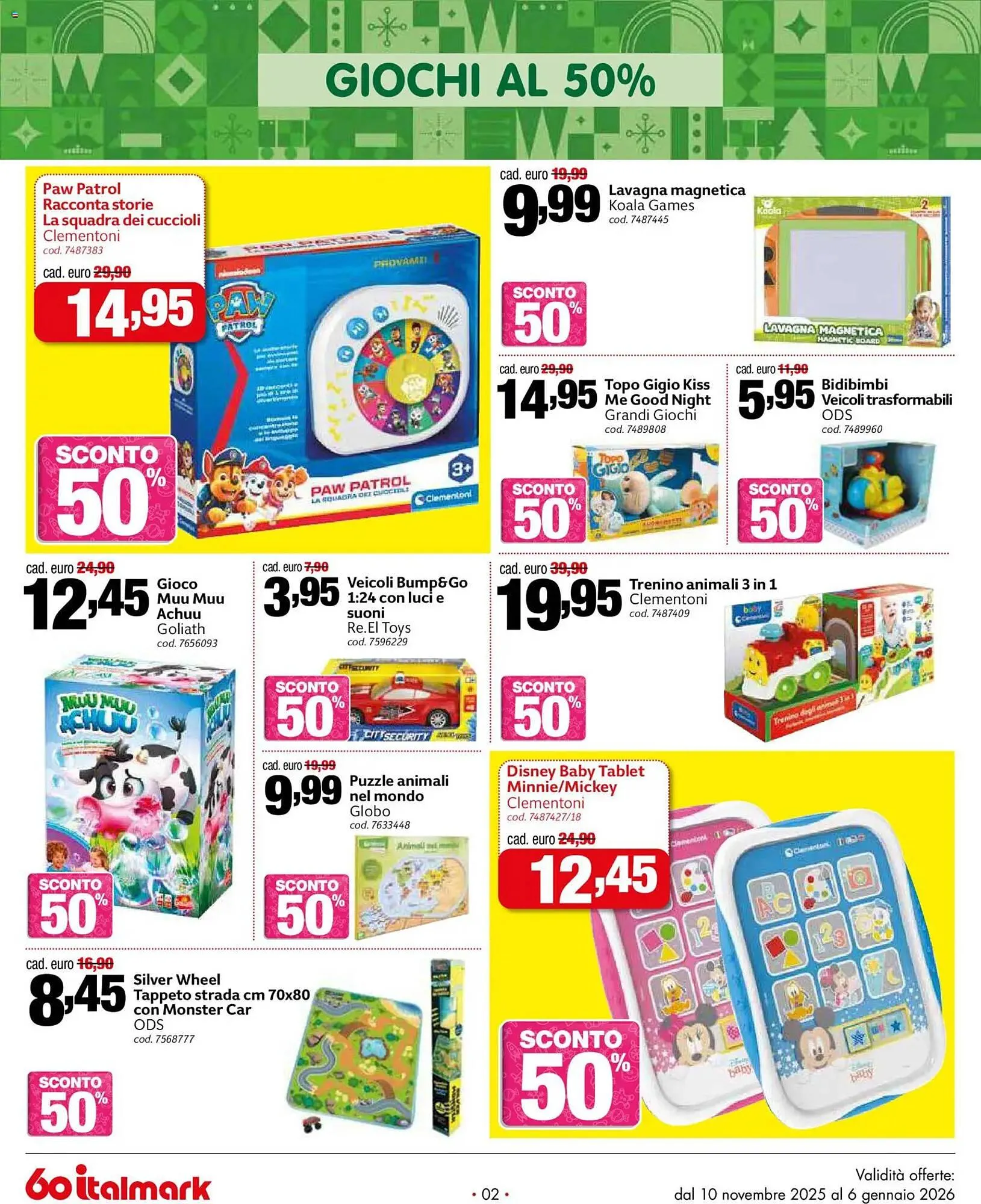 Volantino Italmark da 10 novembre a 6 gennaio di 2026 - Pagina del volantino 2