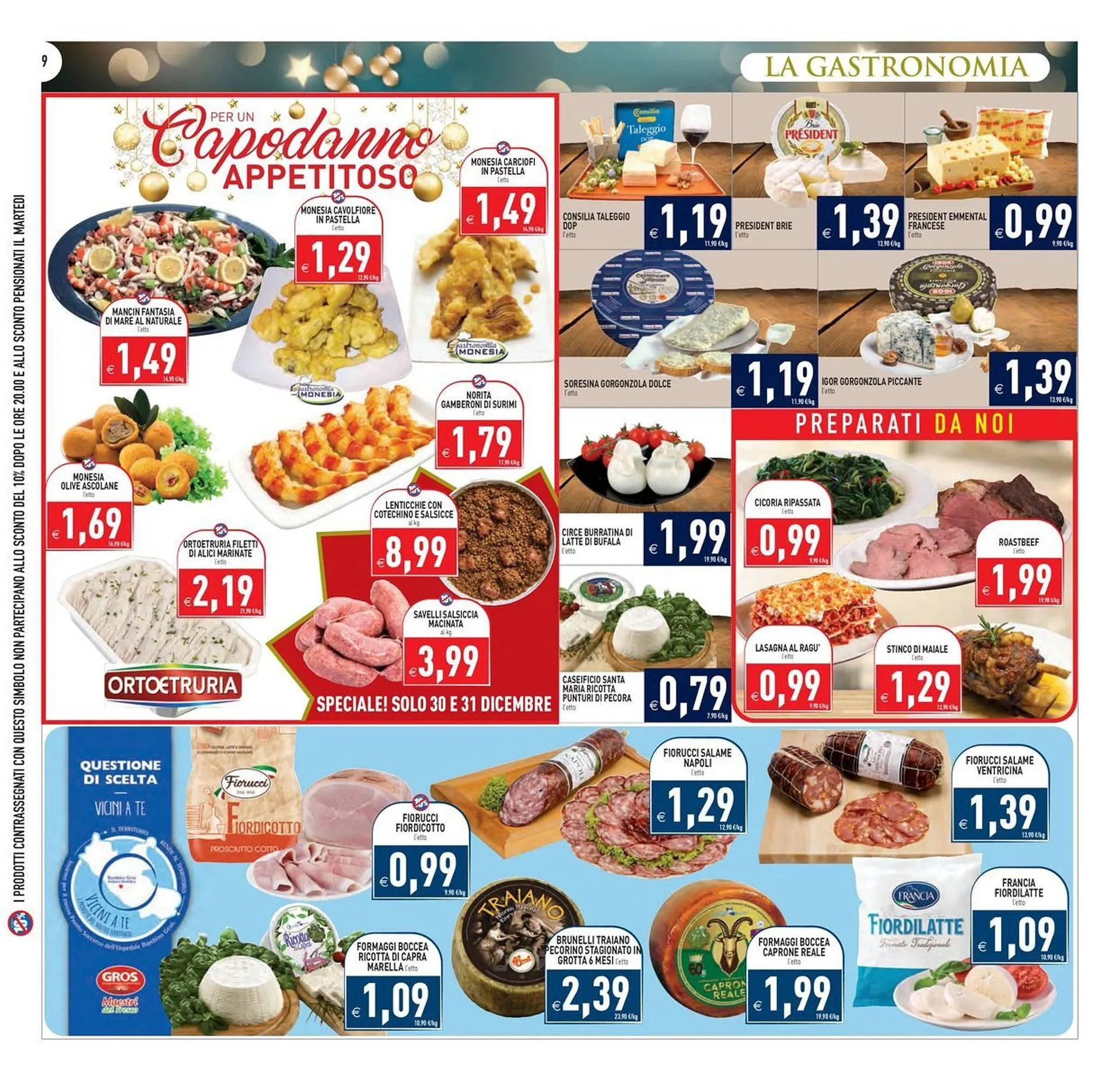 Volantino Supermercati Agorà da 27 dicembre a 6 gennaio di 2026 - Pagina del volantino 9