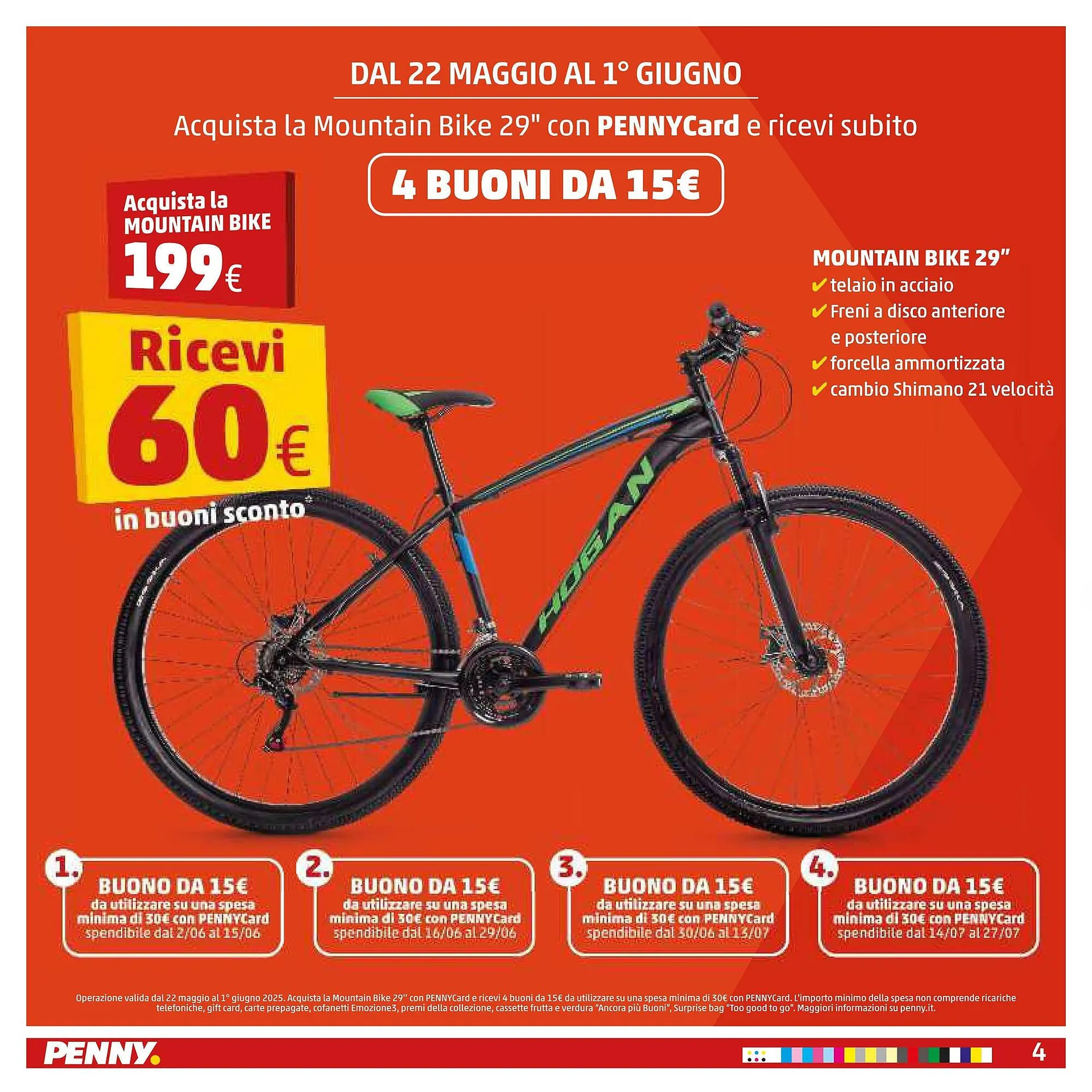 Volantino PENNY da 22 maggio a 1 giugno di 2025 - Pagina del volantino 4