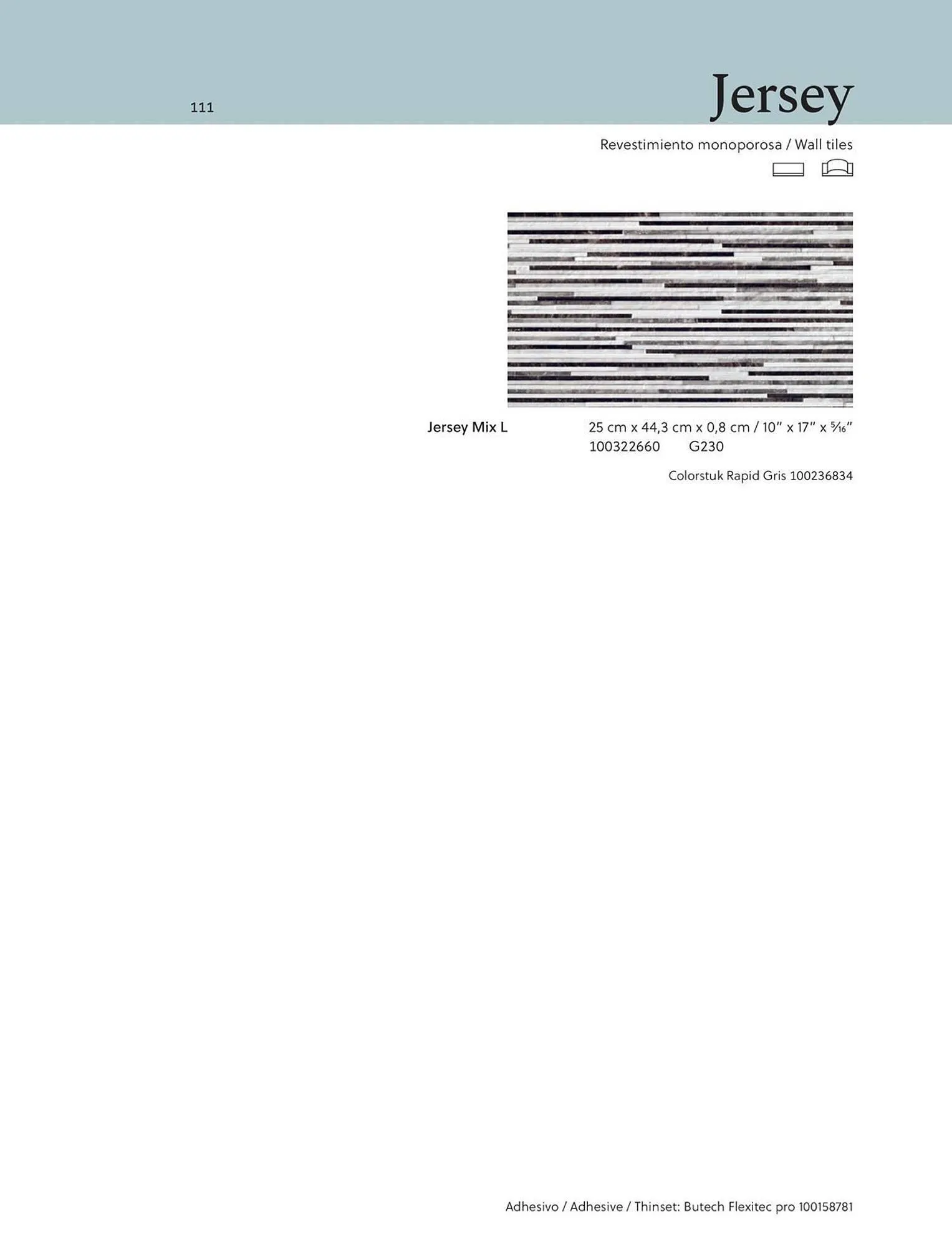 Catalogue Porcelanosa du 27 juin au 31 décembre 2025 - Catalogue page 111
