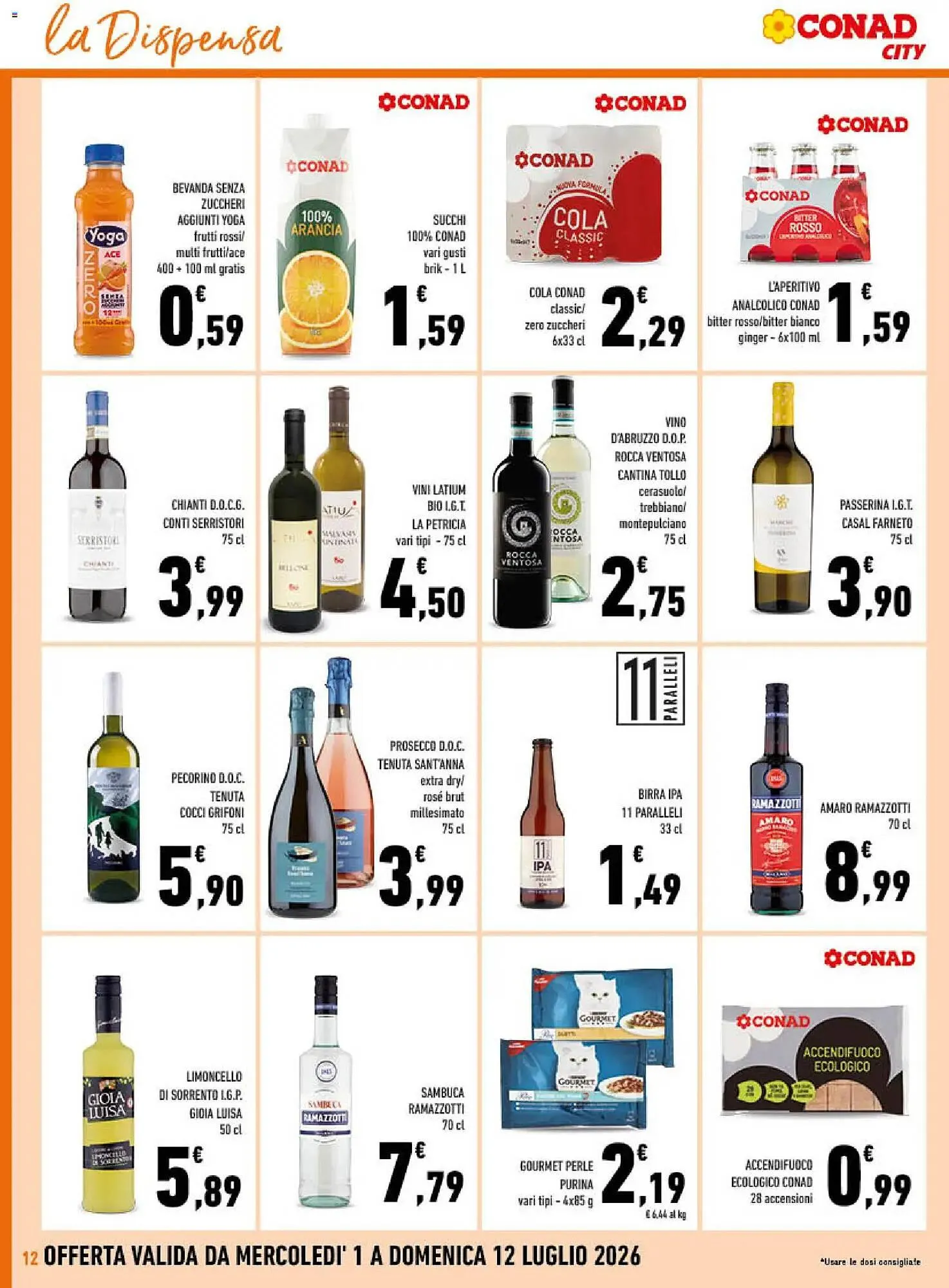 Volantino Conad da 1 luglio a 12 luglio di 2026 - Pagina del volantino 12