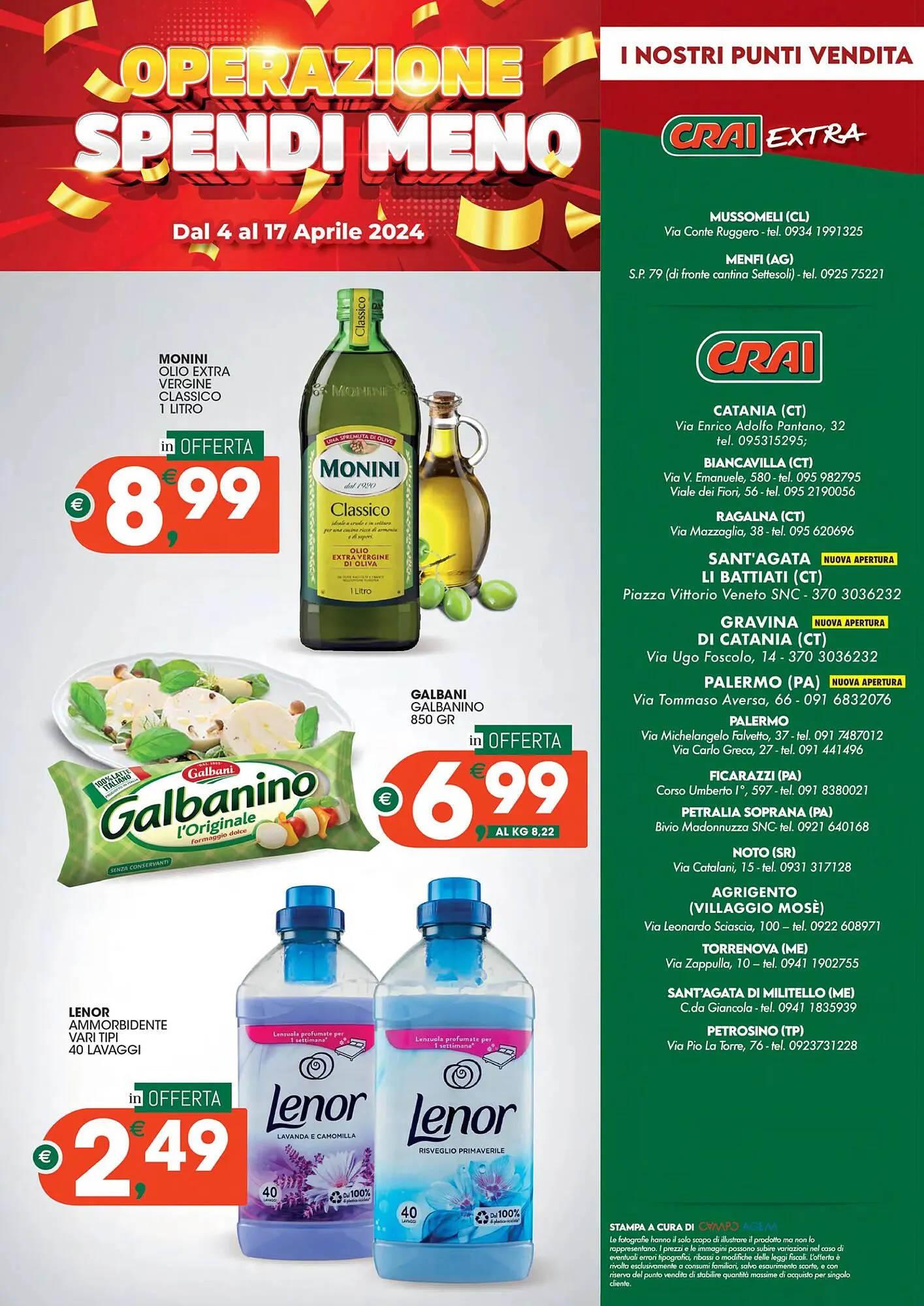 Volantino Crai da 4 aprile a 17 aprile di 2024 - Pagina del volantino 24