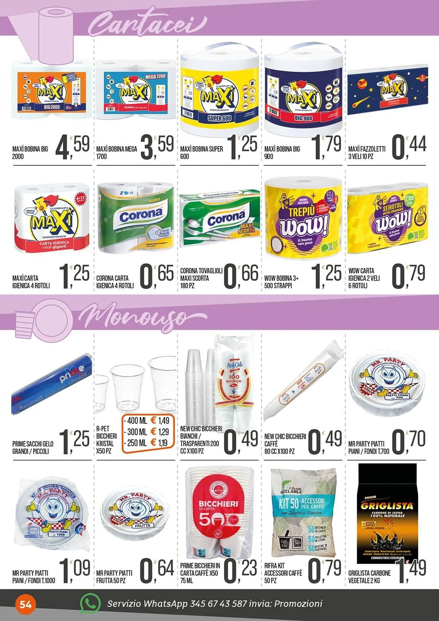 Volantino Cash pro da 1 dicembre a 14 dicembre di 2025 - Pagina del volantino 54