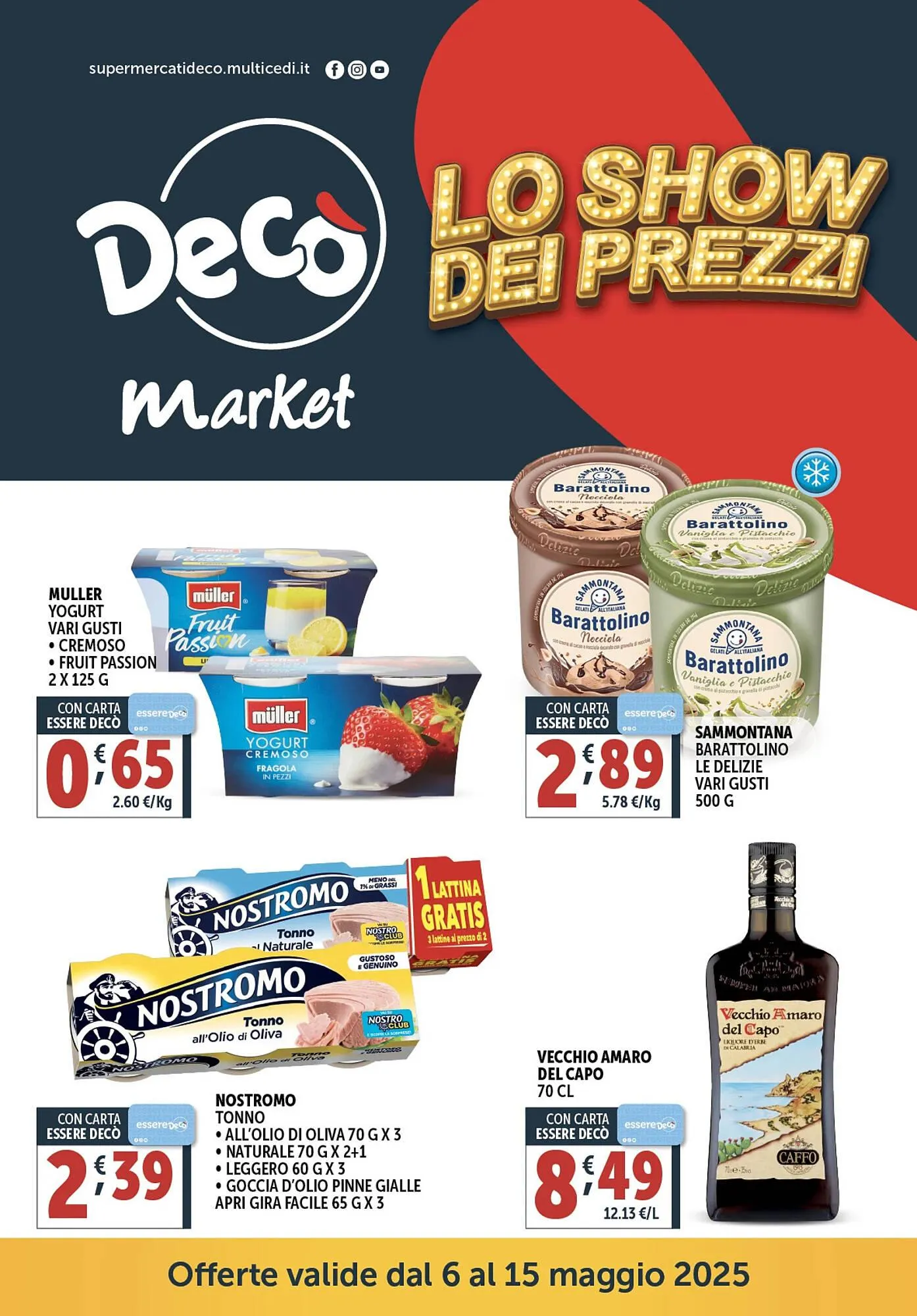 Volantino Deco Market da 6 maggio a 15 maggio di 2025 - Pagina del volantino 1