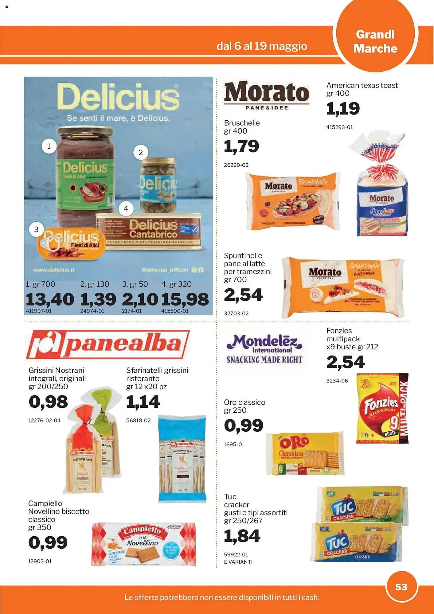 Volantino GrosMarket da 6 maggio a 19 maggio di 2026 - Pagina del volantino 53