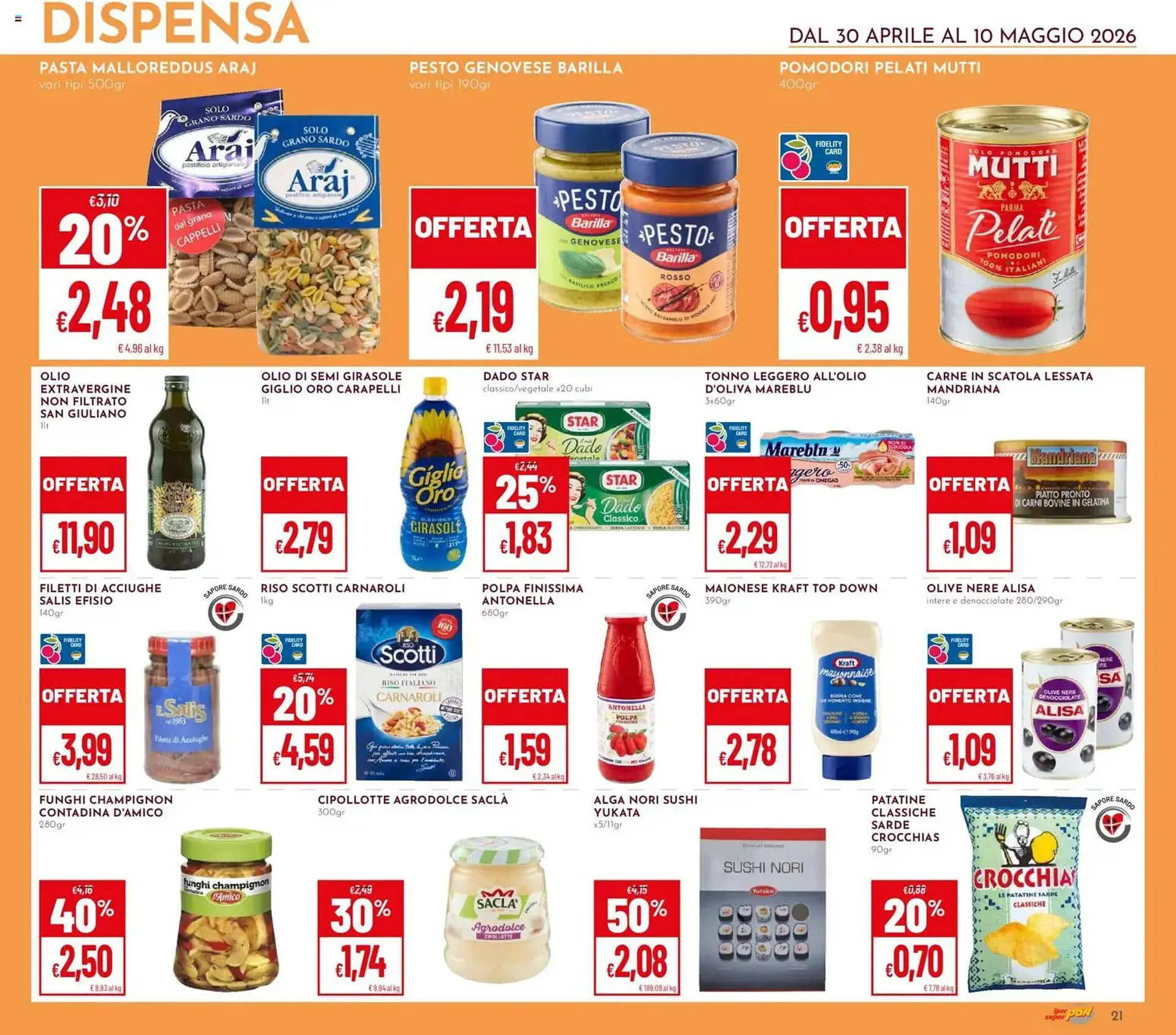 Volantino Pan da 30 aprile a 9 maggio di 2026 - Pagina del volantino 21