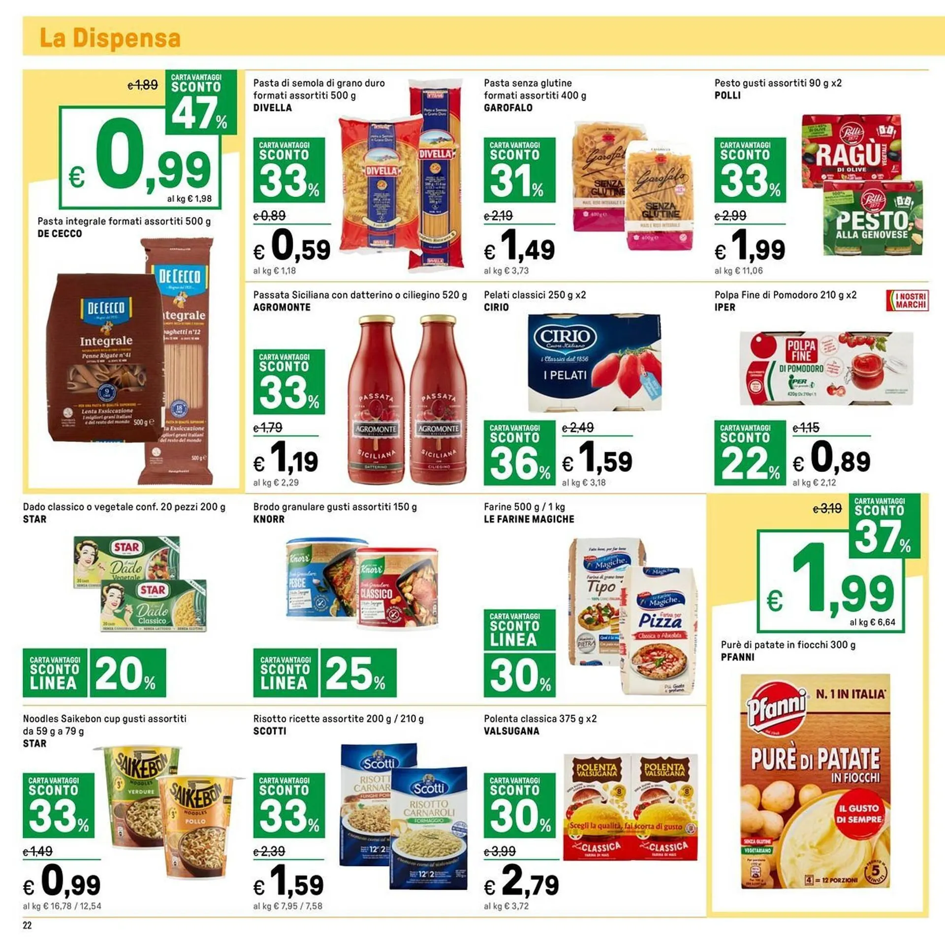 Volantino Iper La Grande da 7 gennaio a 18 gennaio di 2026 - Pagina del volantino 22