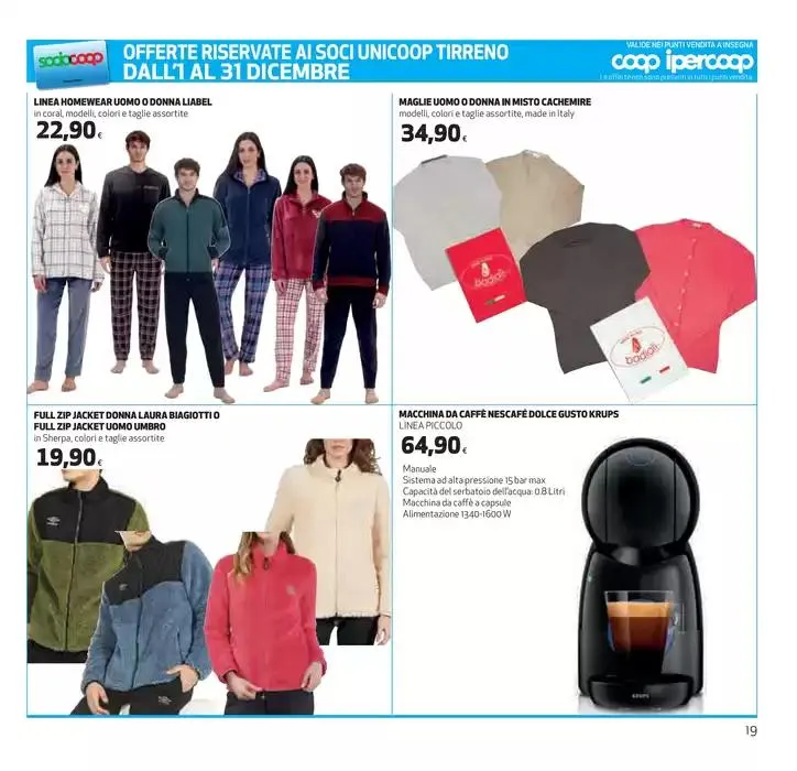 Sottocosto da 28 novembre a 11 dicembre di 2024 - Pagina del volantino 19