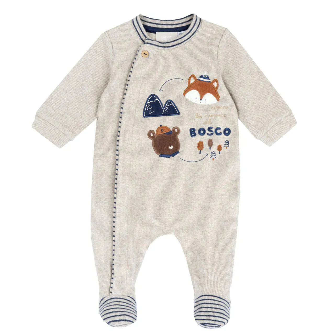 Tutina aperta davanti