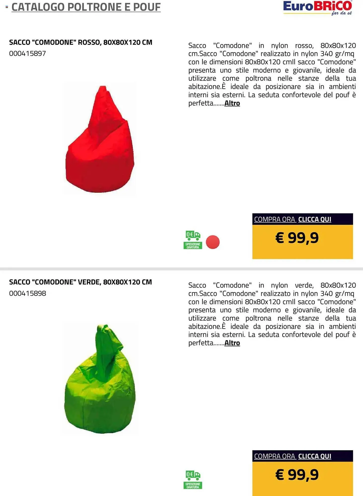 Volantino Eurobrico da 23 luglio a 31 dicembre di 2025 - Pagina del volantino 33