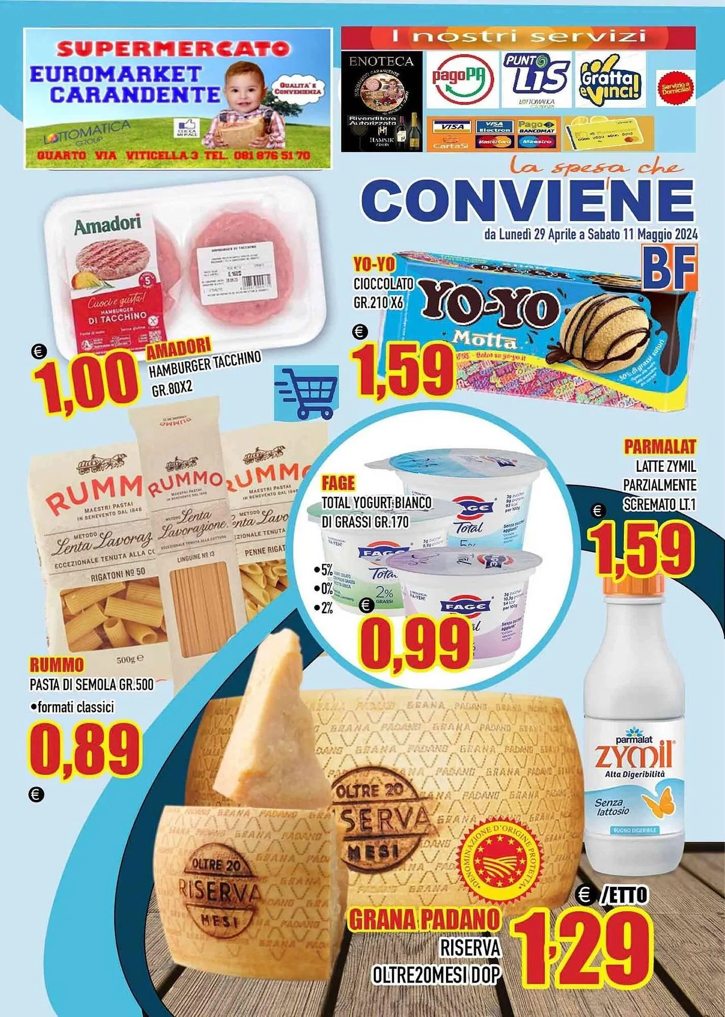Volantino Euromarket Carandente - 1