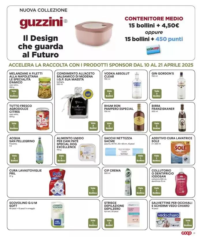 40 prodotti al 40% di sconto da 10 aprile a 21 aprile di 2025 - Pagina del volantino 21