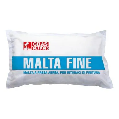 Malta fine per intonaci di finitura 25 kg