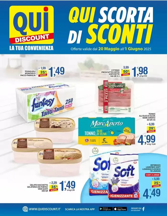 Qui scorta di sconti - 1