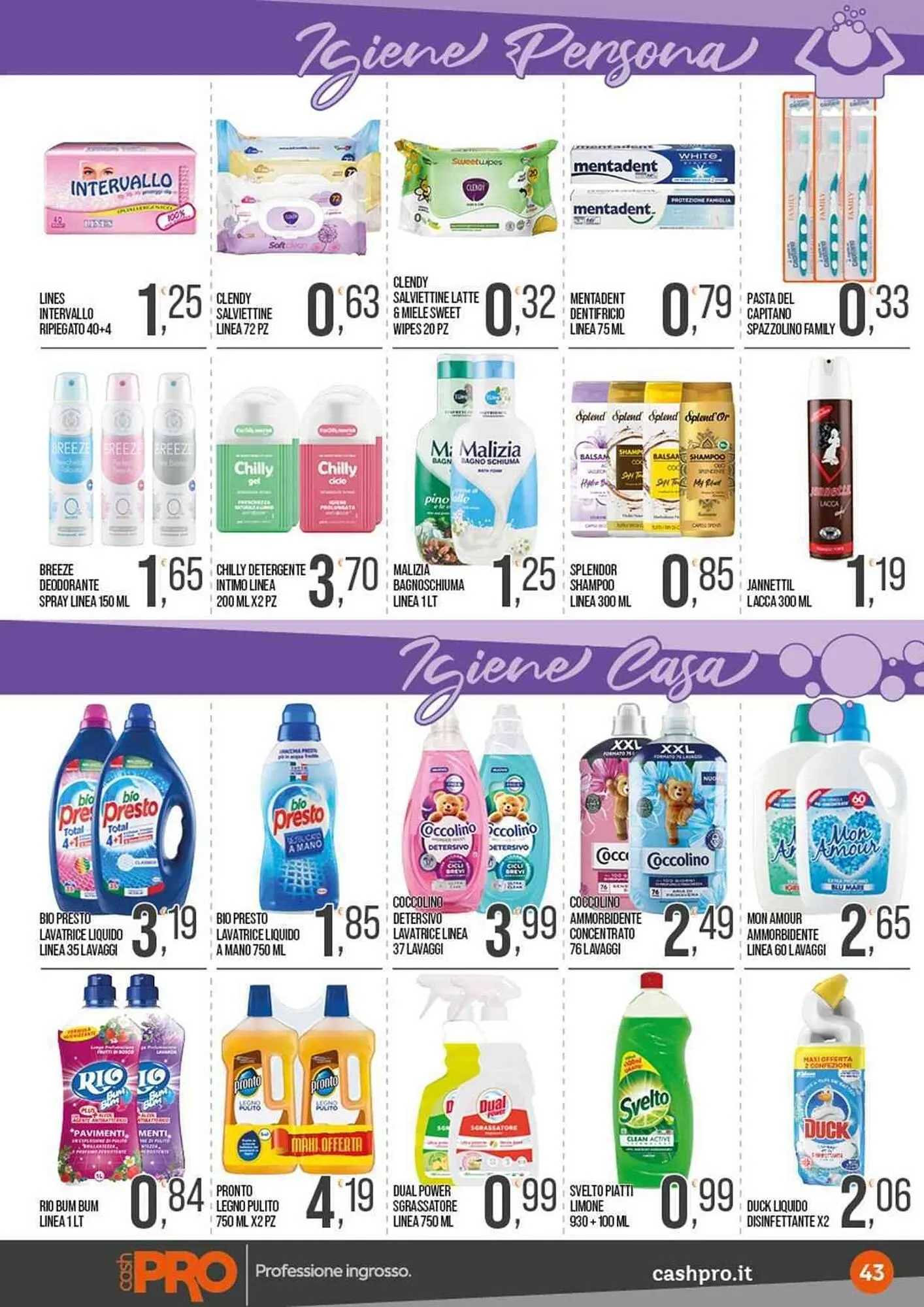 Volantino Cash pro da 7 luglio a 20 luglio di 2025 - Pagina del volantino 43