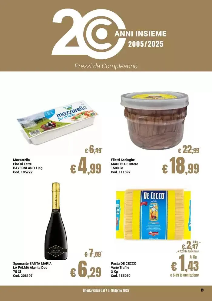 Promo cash da 7 aprile a 19 aprile di 2025 - Pagina del volantino 19