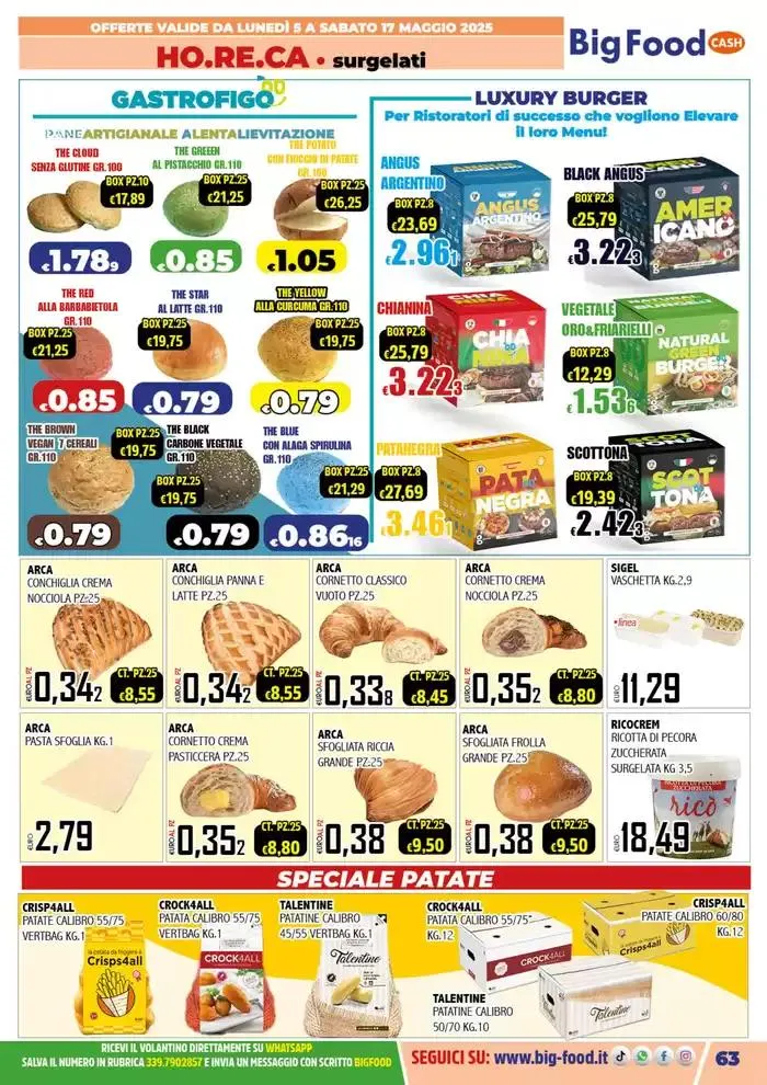Al prezzo giusto da 5 maggio a 17 maggio di 2025 - Pagina del volantino 63