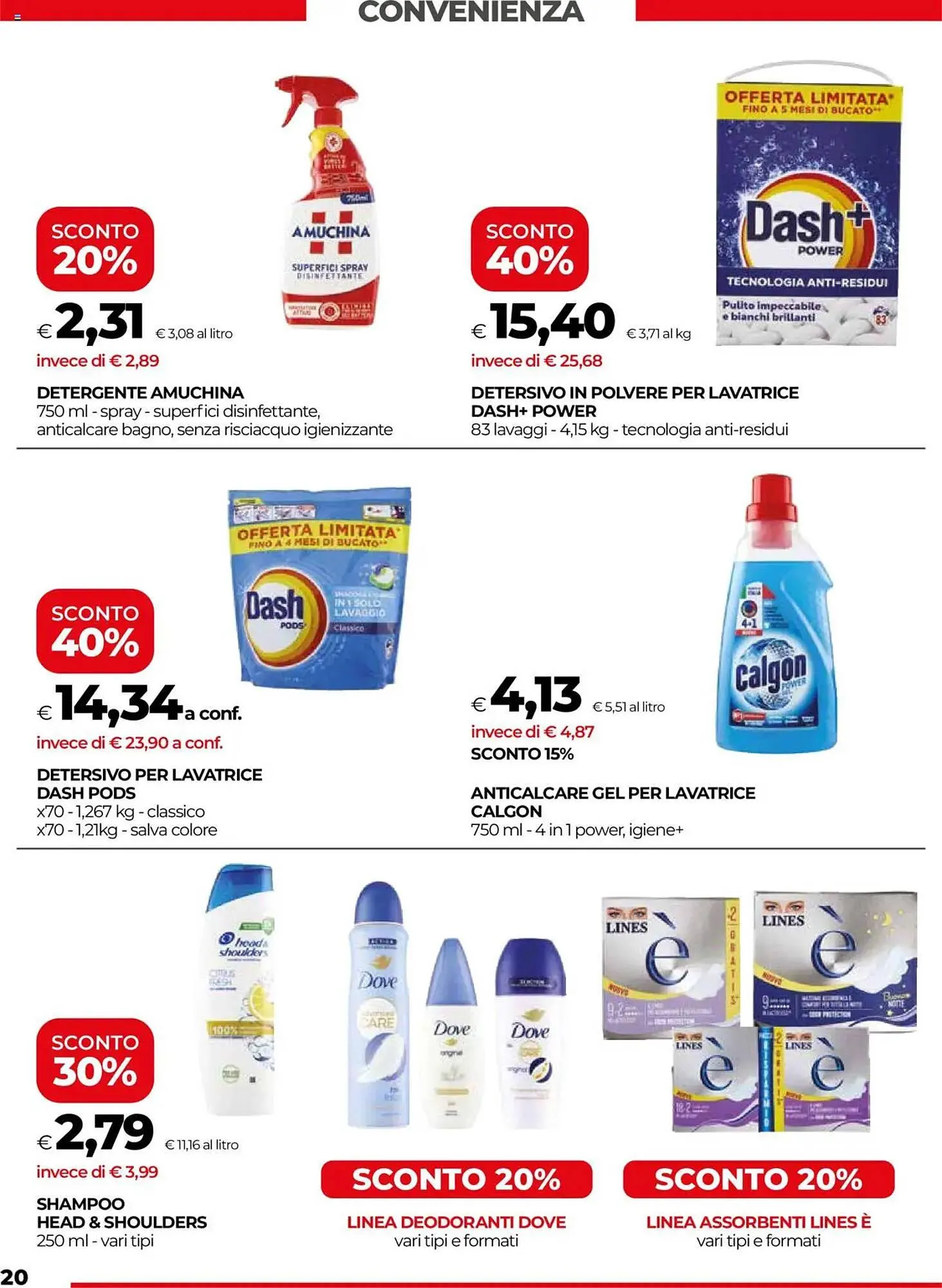 Volantino Unicoop da 17 luglio a 30 luglio di 2025 - Pagina del volantino 20