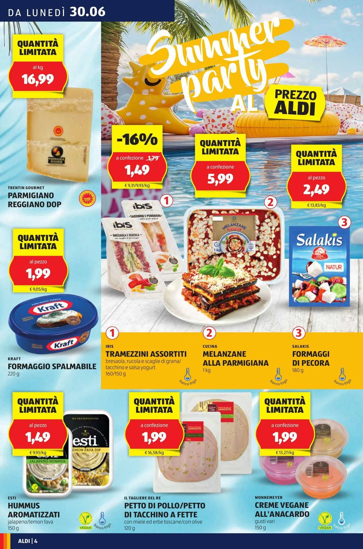 Aldi Volantino attuale da 30 giugno a 6 luglio di 2025 - Pagina del volantino 4