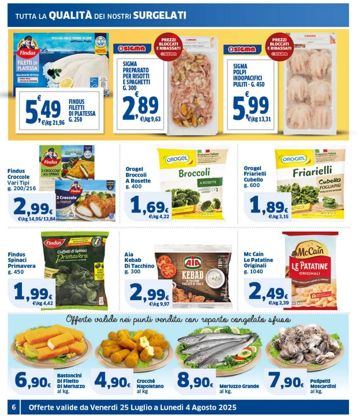 Sigma - Roma Volantino attuale da 25 luglio a 4 agosto di 2025 - Pagina del volantino 6