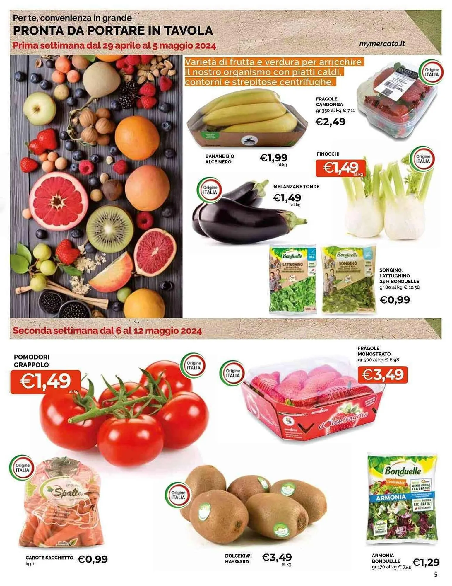 Volantino Mercatò Local da 29 aprile a 12 maggio di 2024 - Pagina del volantino 5