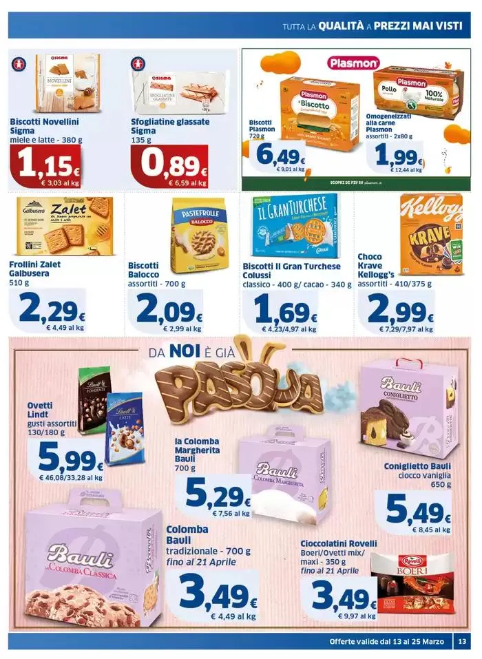 Sottocosto da 13 marzo a 25 marzo di 2025 - Pagina del volantino 13