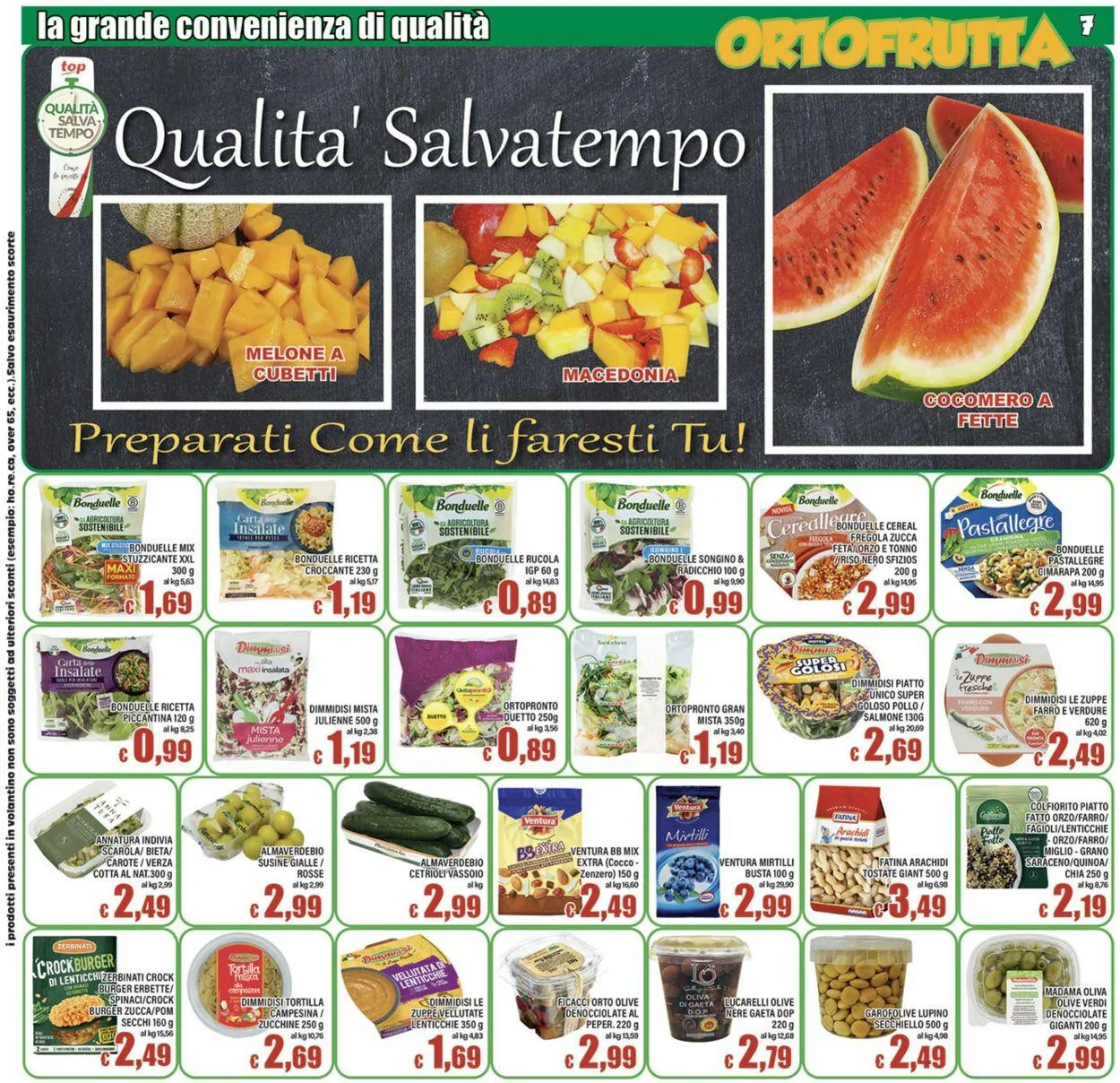 Top Supermercati Volantino attuale da 25 settembre a 9 ottobre di 2025 - Pagina del volantino 7