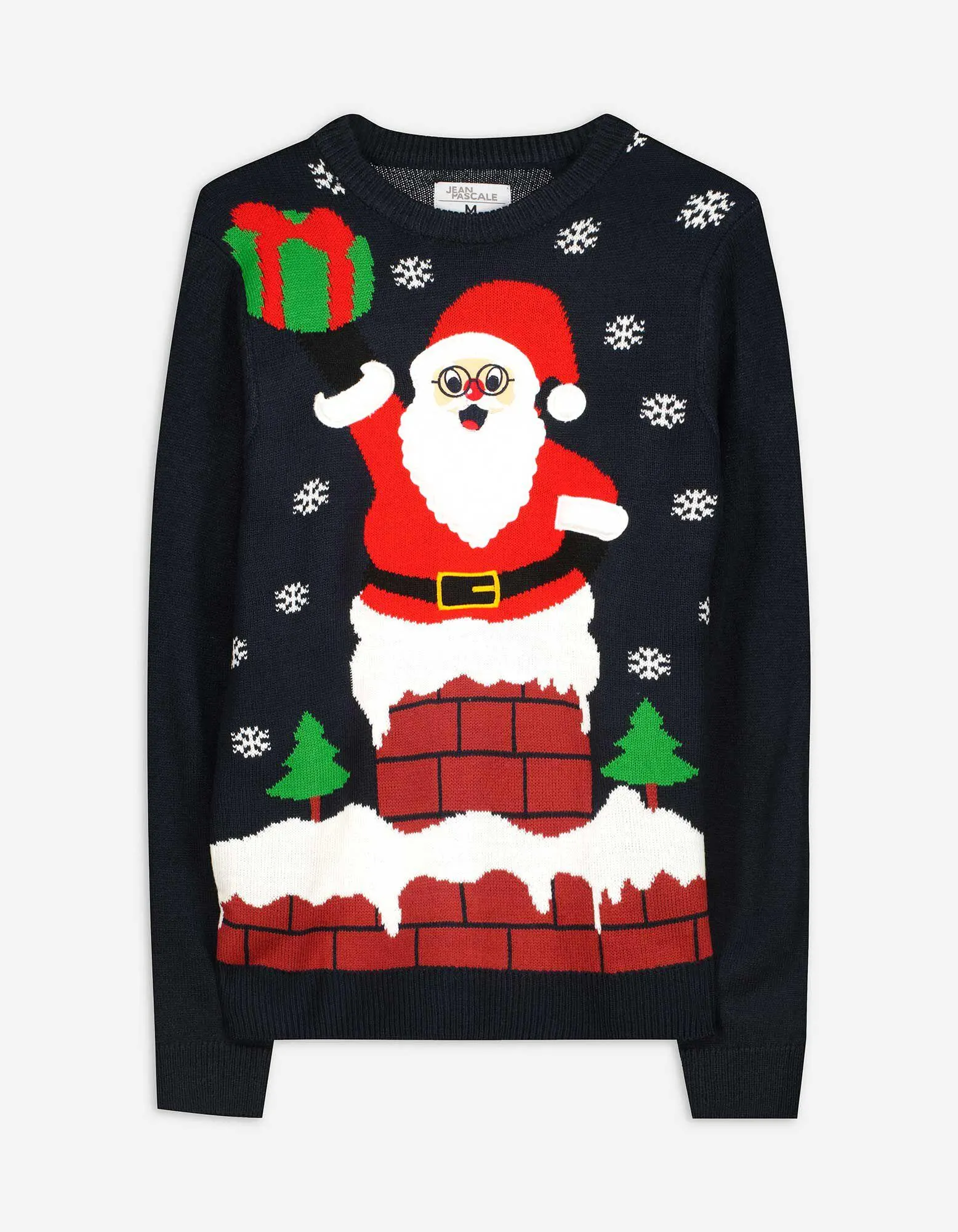 Maglione - Natale - blu scuro