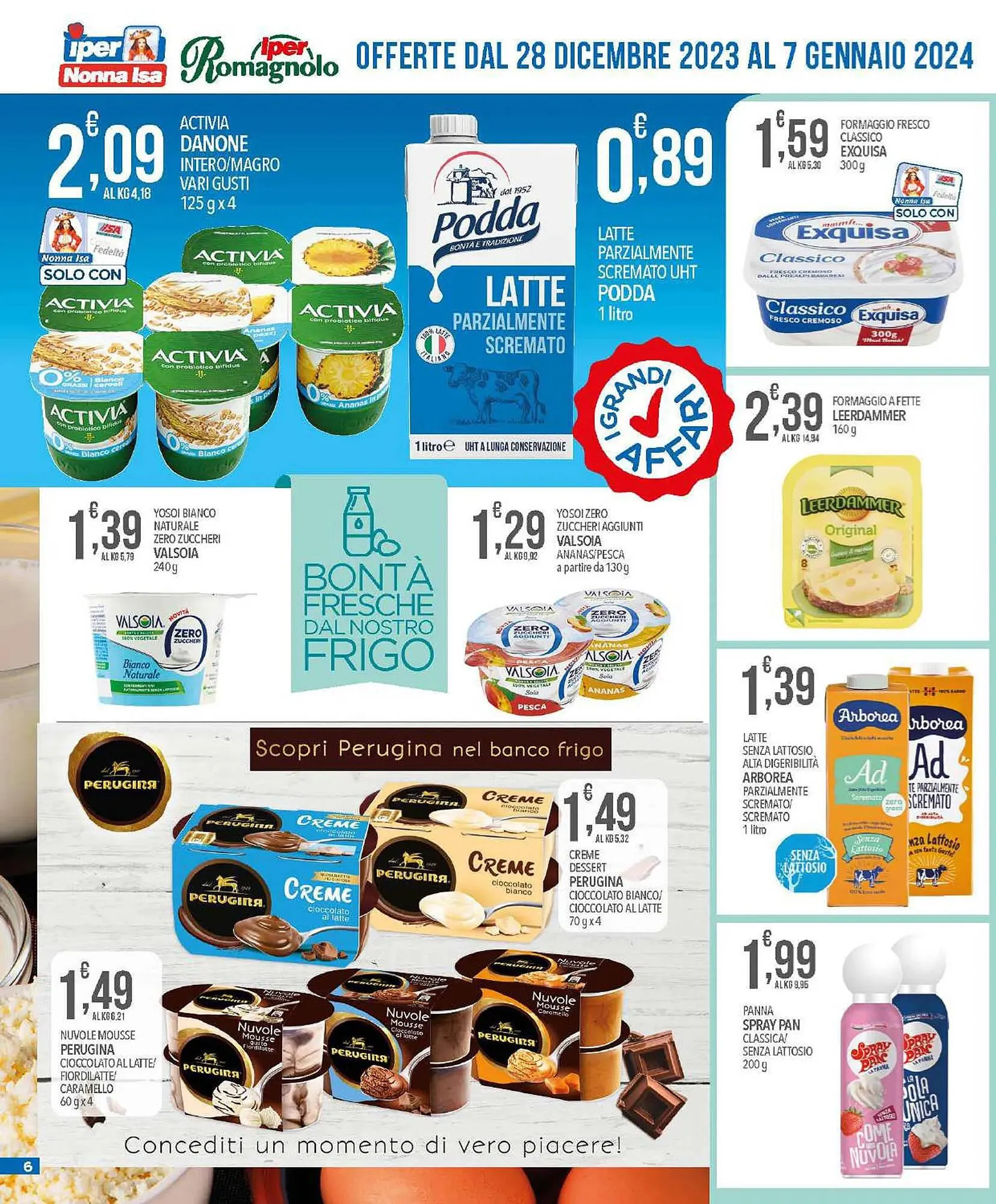 Volantino Iper Romagnolo da 28 dicembre a 7 gennaio di 2024 - Pagina del volantino 6