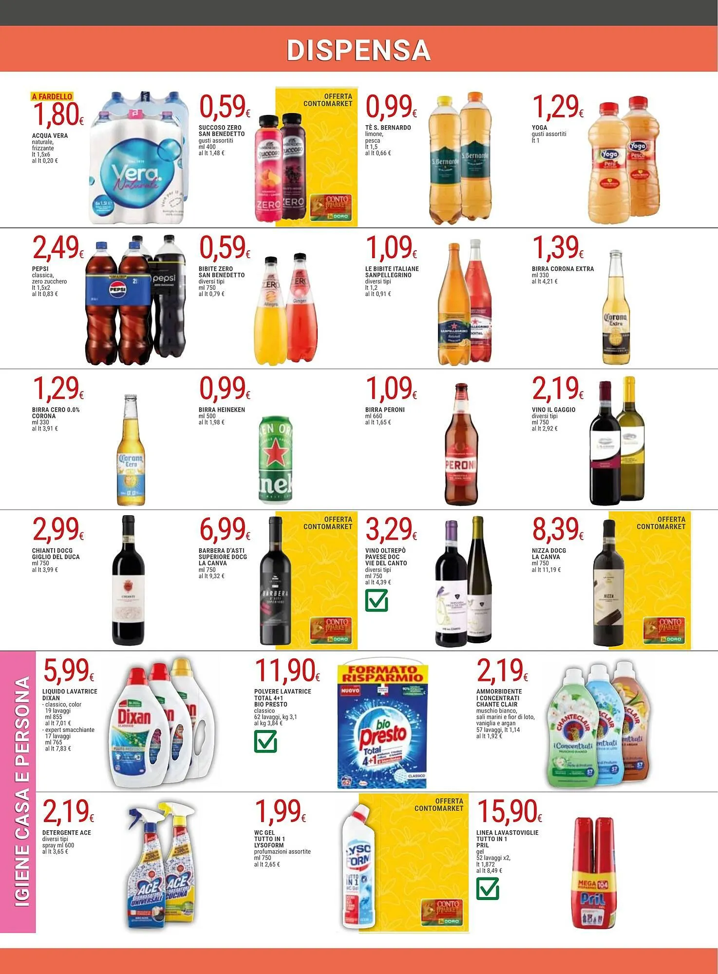 Volantino Doro Supermercati da 24 marzo a 5 aprile di 2026 - Pagina del volantino 10