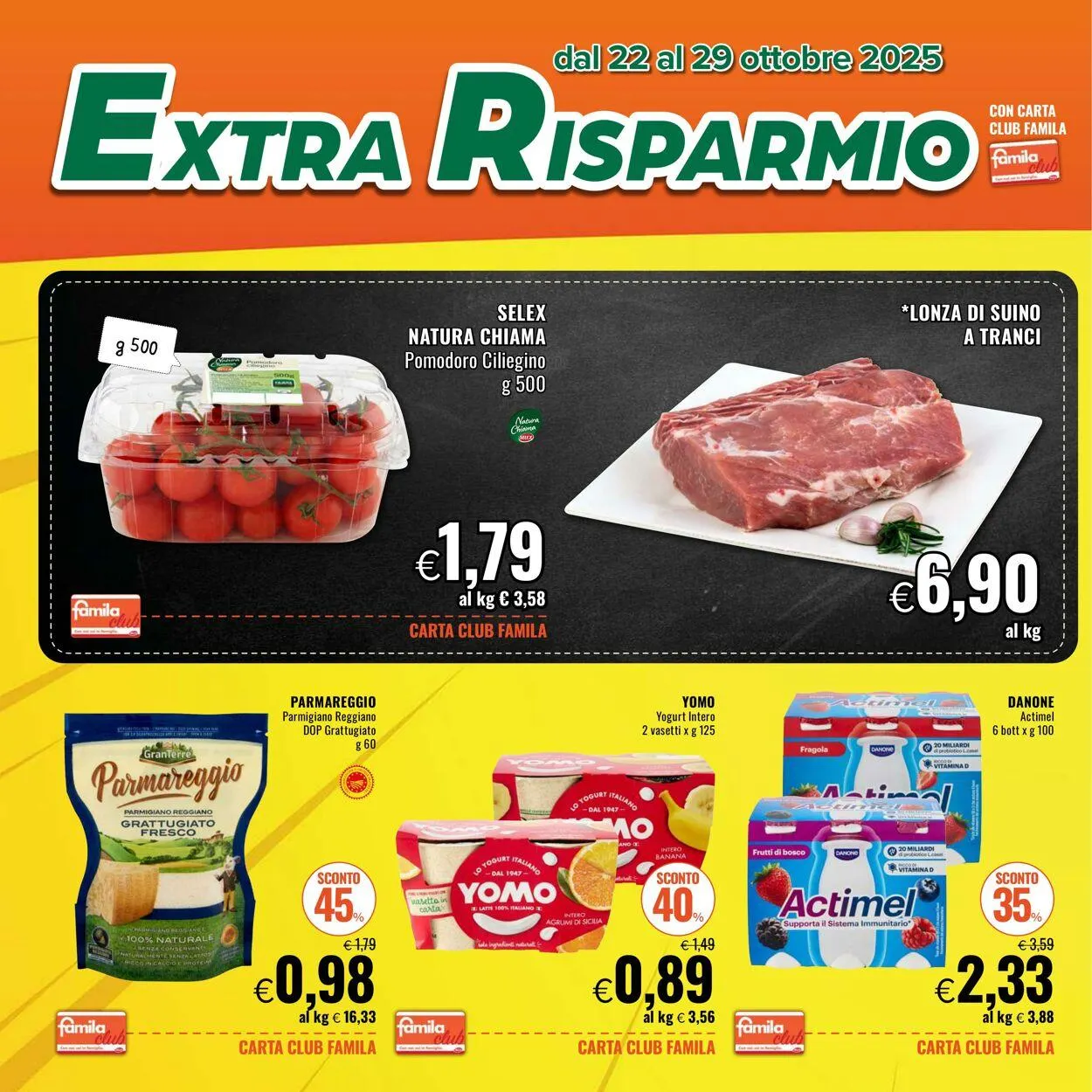 Famila Volantino attuale da 22 ottobre a 29 ottobre di 2025 - Pagina del volantino 2