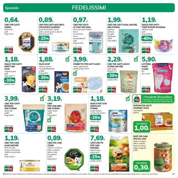 Più Bassi da 25 marzo a 7 aprile di 2025 - Pagina del volantino 27