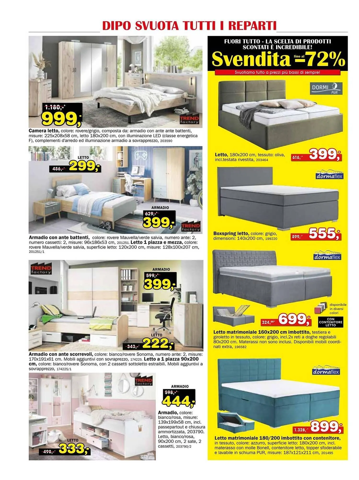 Volantino Dipo Arredamenti da 29 dicembre a 11 gennaio di 2026 - Pagina del volantino 14