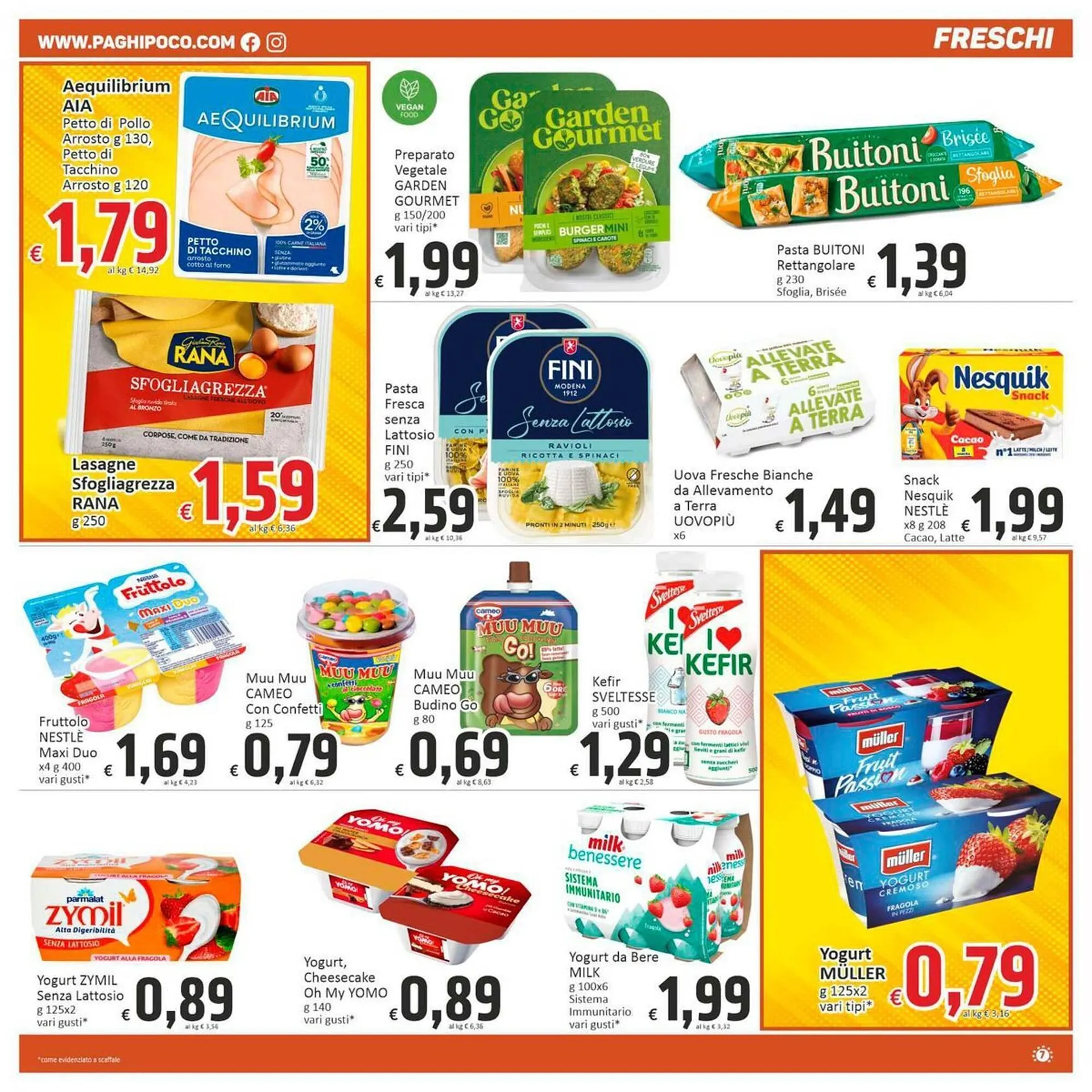 Volantino Paghi Poco da 21 ottobre a 30 ottobre di 2025 - Pagina del volantino 7