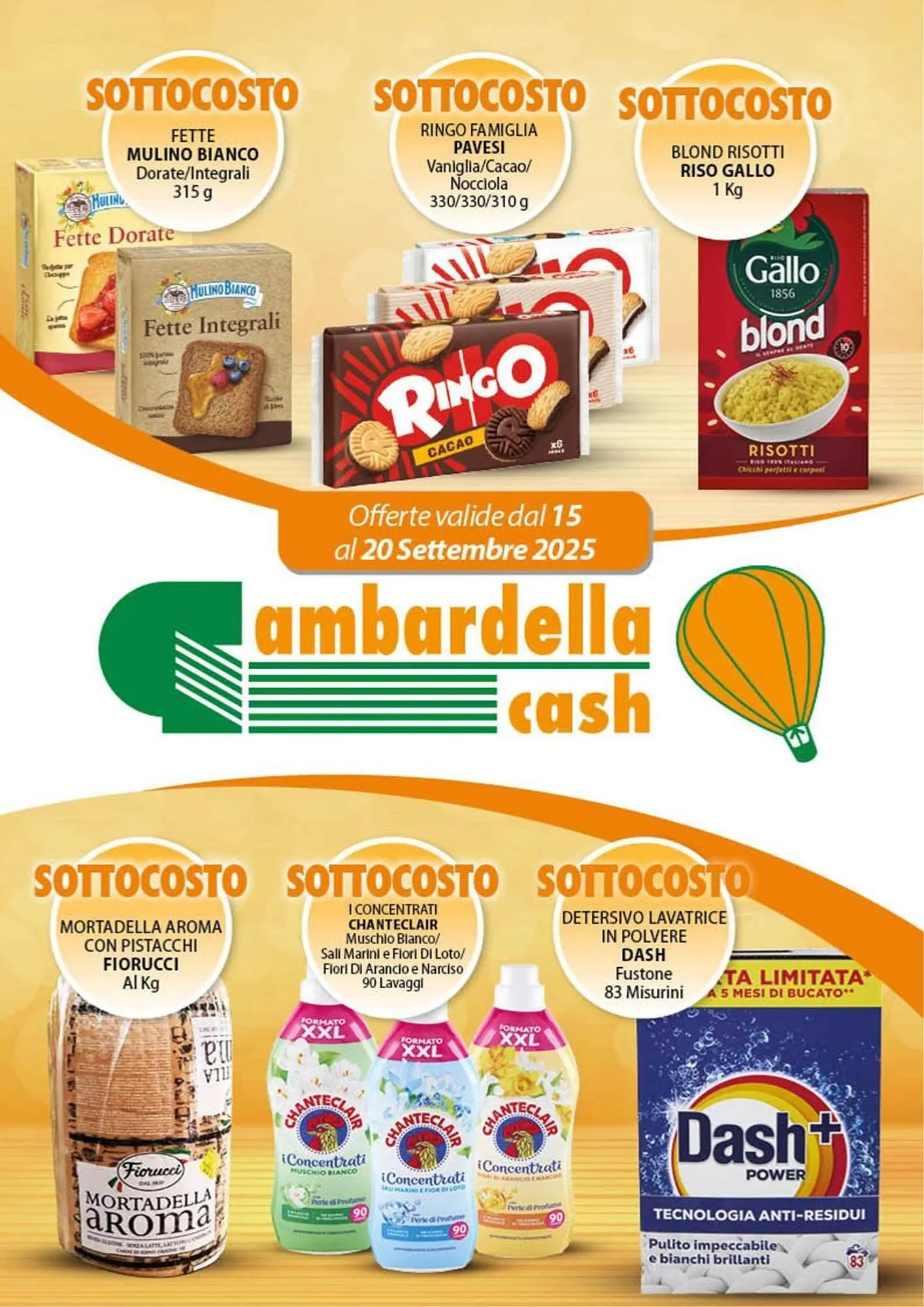 Volantino Gambardella Cash da 15 settembre a 20 settembre di 2025 - Pagina del volantino 1