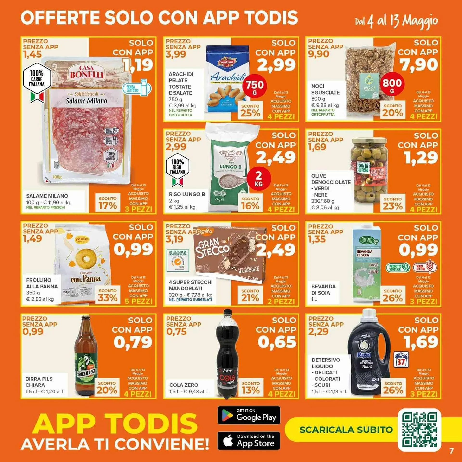 Volantino Todis da 4 maggio a 13 maggio di 2026 - Pagina del volantino 7